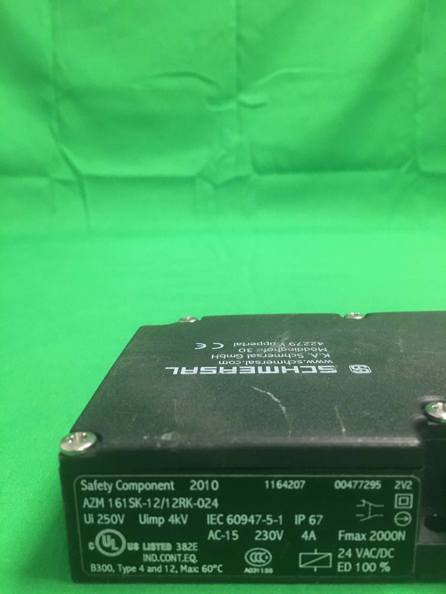 SCHMERSAL AZM 161SK-12 12RK-024 AZM161SK1212RK024 AZM 161SK-12/2RK-024