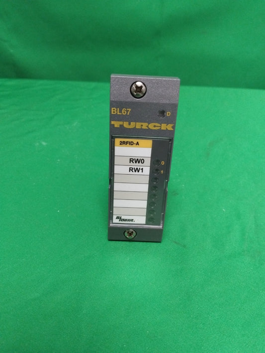 TURCK BL67-2RFID-A BL672RFIDA ELECTRONIC MODULE CHANNELS 4K-2