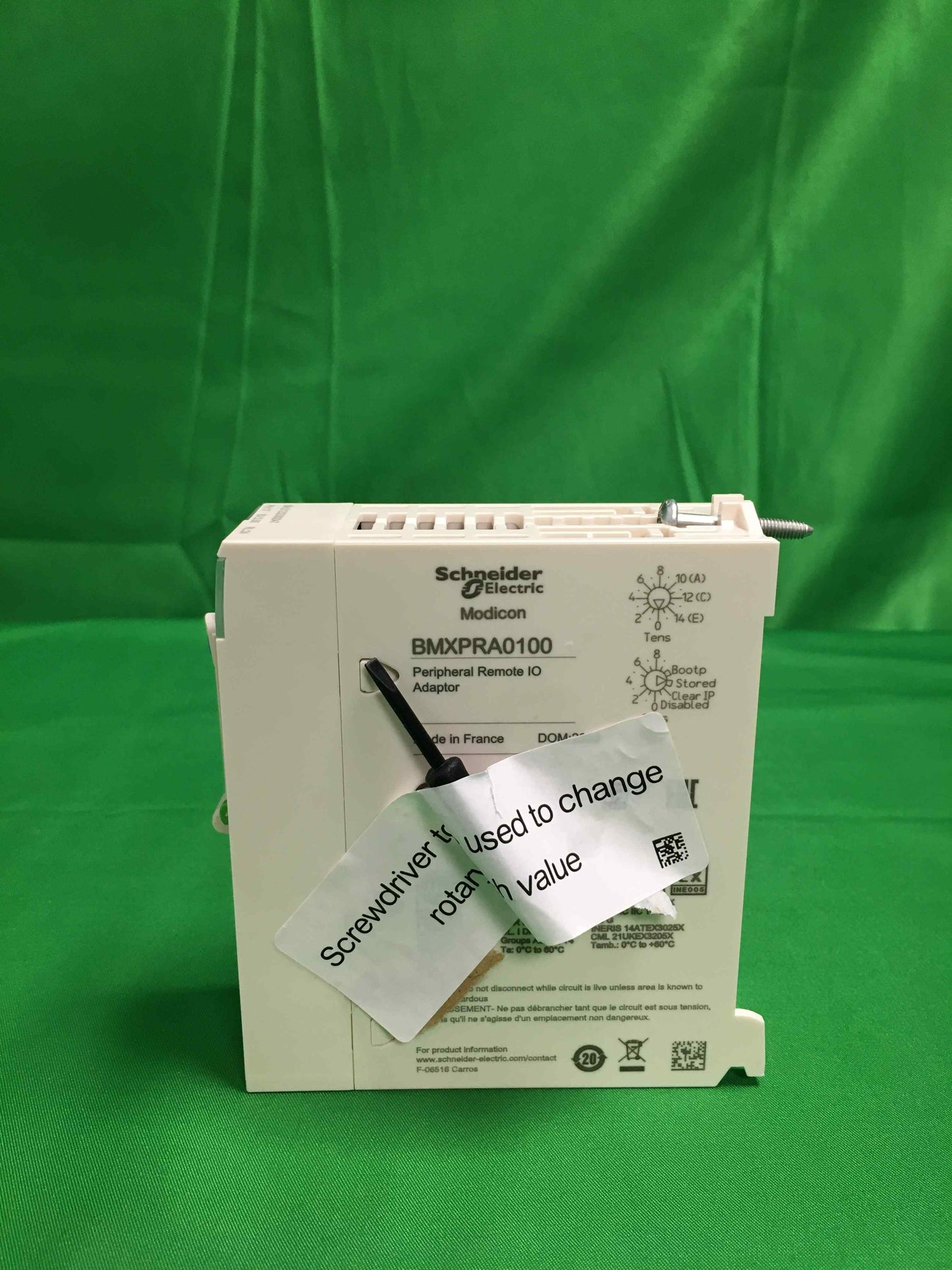 Schneider-Electric BMXPRA0100 BMXPRA0100 WITHOUT ORIGINAL PACKAGING
