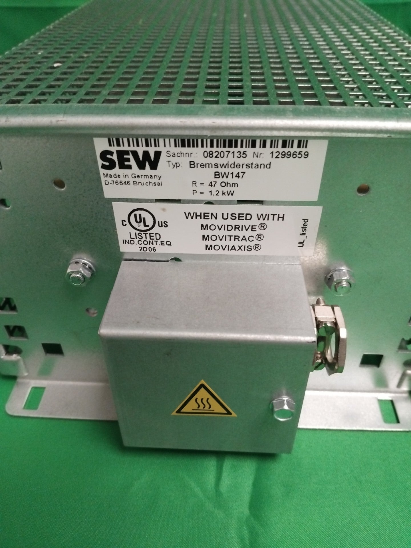 SEW Bremswiderstand BW147 BremswiderstandBW147 RESISTANCE DE FREINAGE