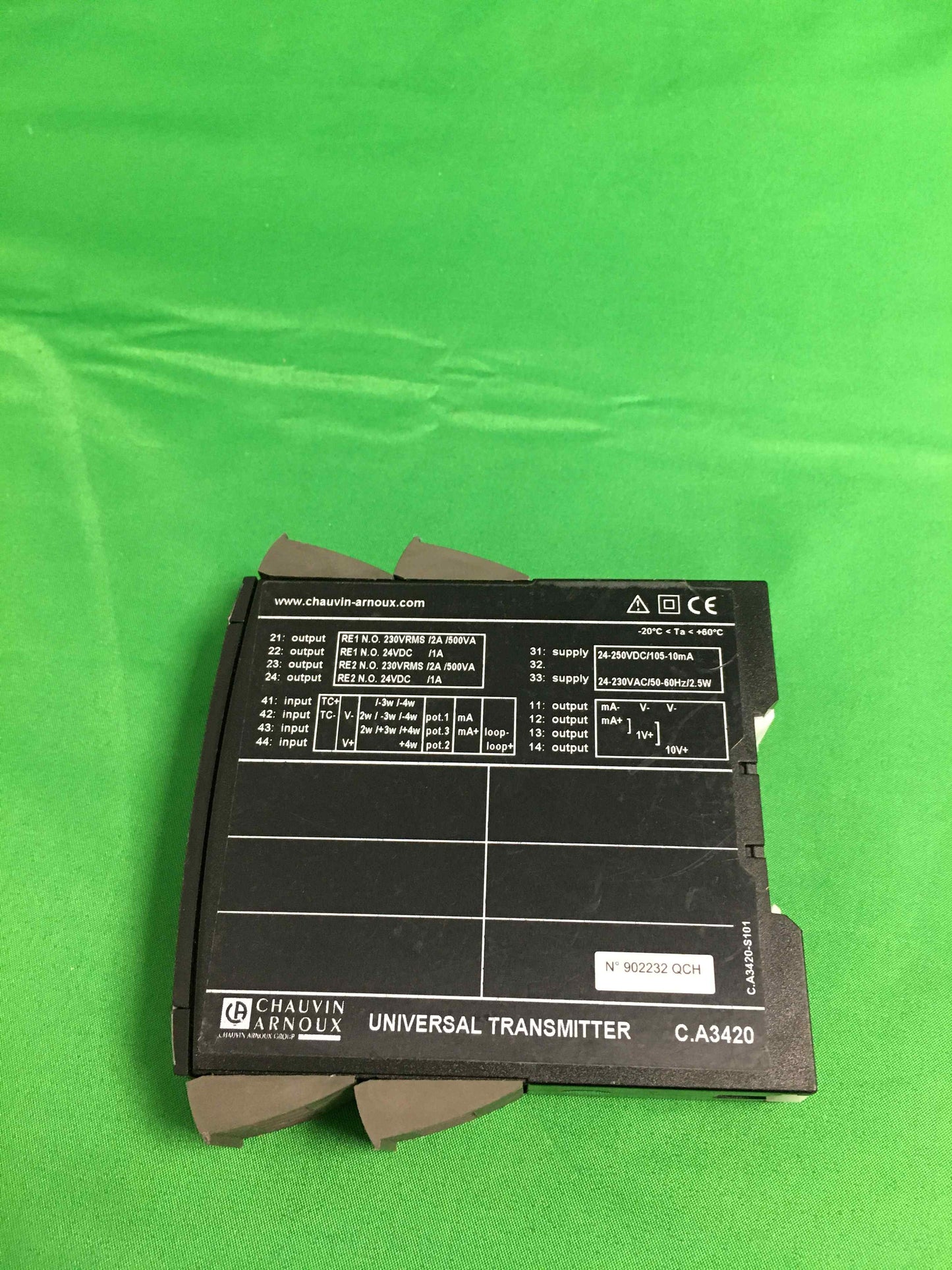 CHAUVIN ARNOUX C.A3420 CA3420