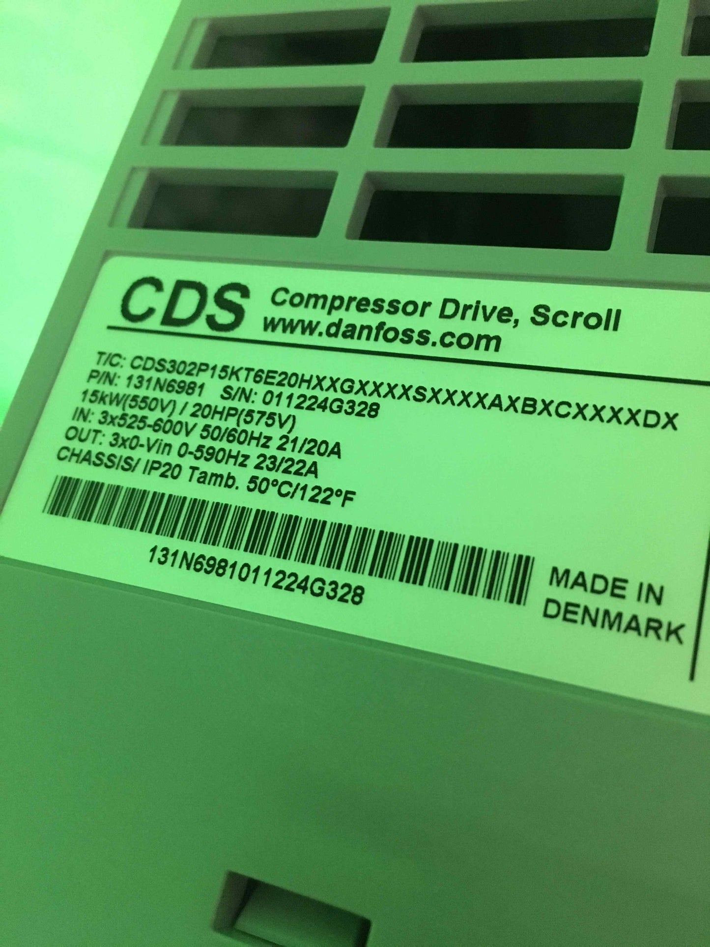 DANFOSS 131N6981 131N6981 CDS302P15KT6E20HXXGXXXXSXXXXAXBXCXXXXDX