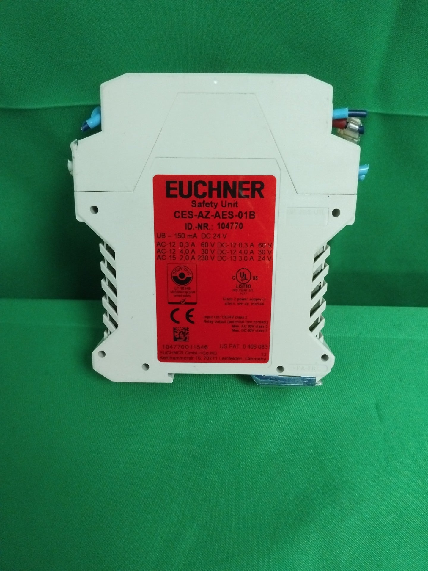 EUCHNER CES-AZ-AES-01B CESAZAES01B SAFETY UNIT