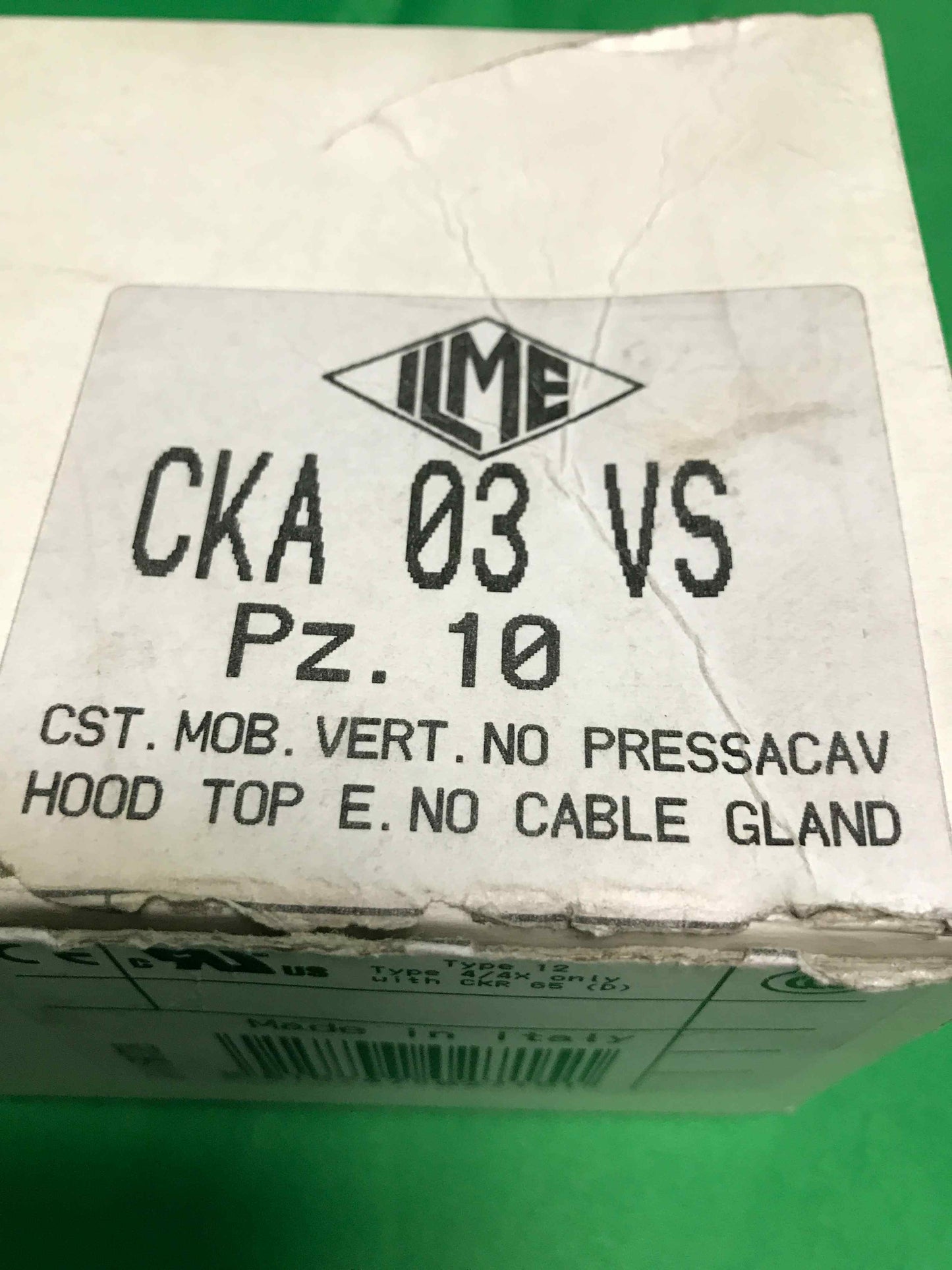 ILME CKA 03 VS OPEN BOX CKA03VS OPEN BOX 10 UNITS