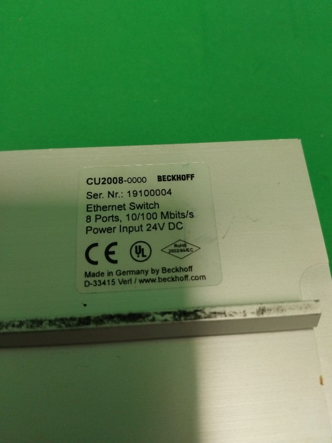 Beckhoff CU2008-0000 CU20080000