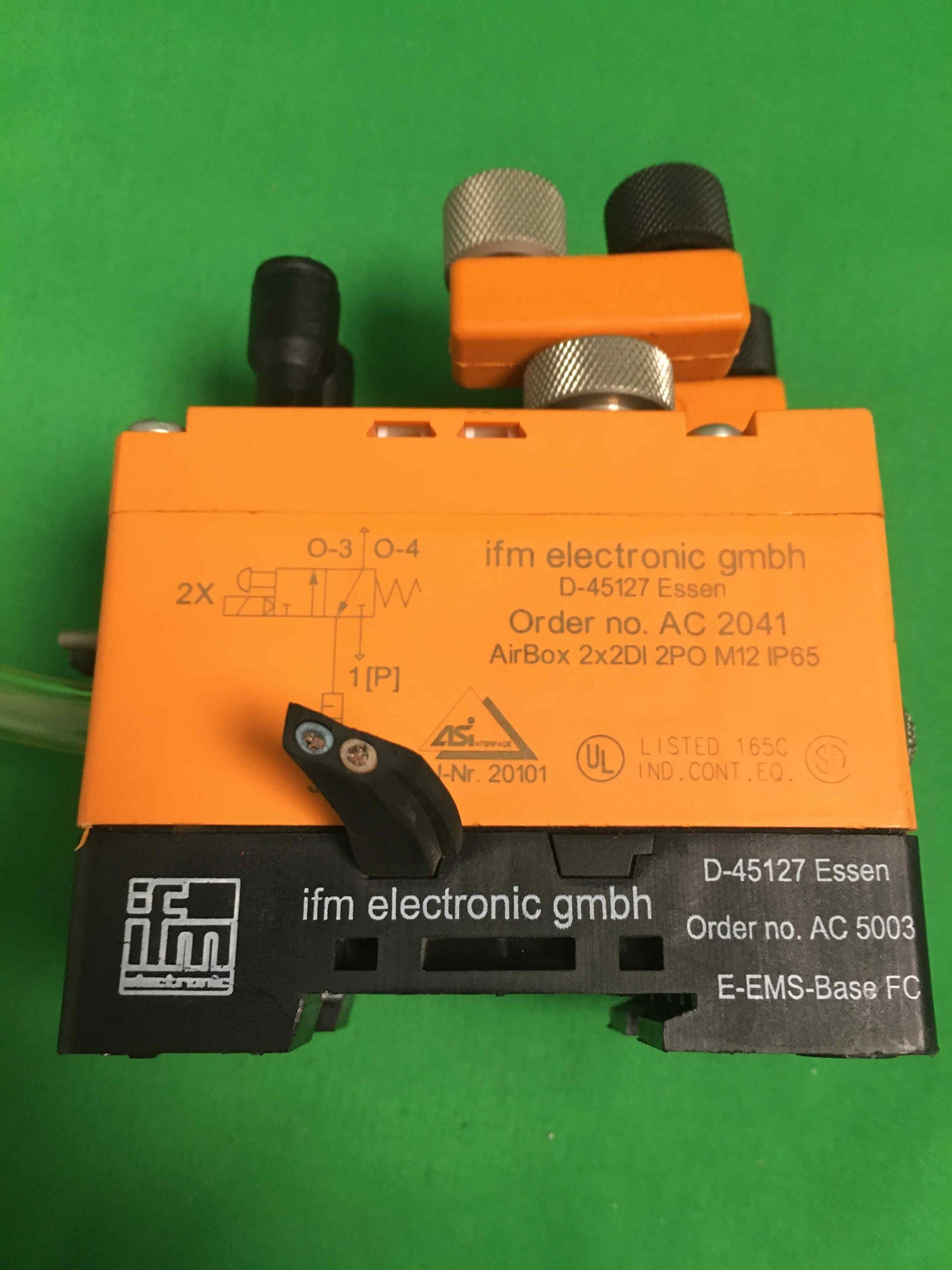 IFM ELECTRONIC AirBox 2x2DI 2PO M12 AirBox2x2DI2POM12 IP65 ORDER NO: AC 2041