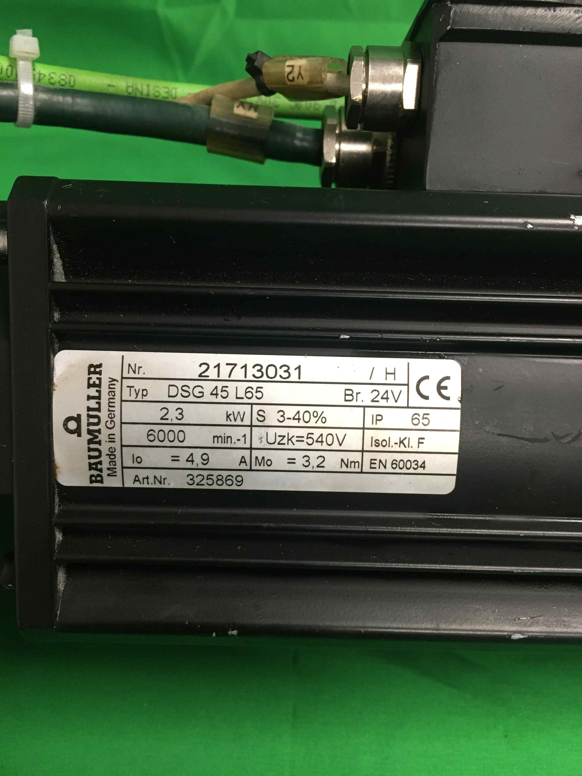 BAUMULLER DSG 45 L65 DSG45L65 ART N° 325969 Wittman S50 FL