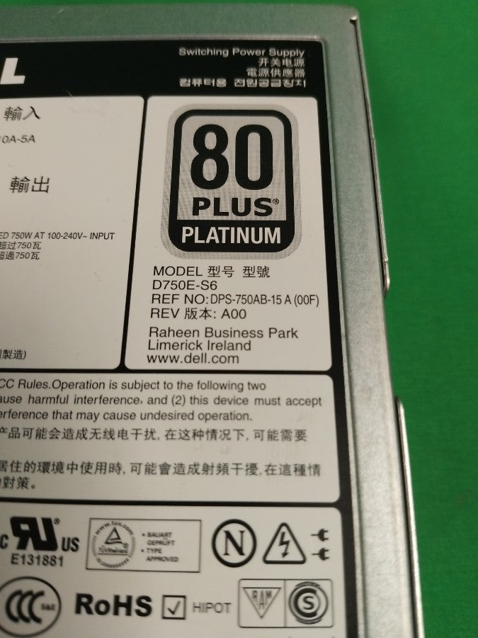 DELL DPS-750AB-15 A DPS750AB15A