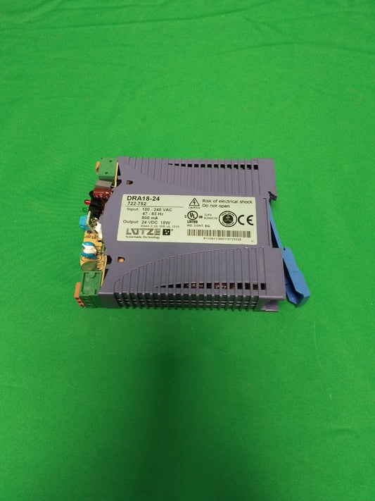 LUTZE DRA18-24 DRA1824 Defective