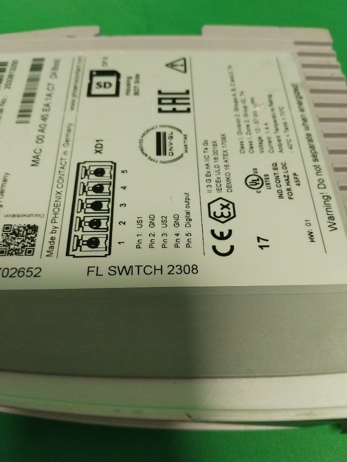Phoenix Contact FL SWITCH 2308 FLSWITCH2308 NO: 2702652