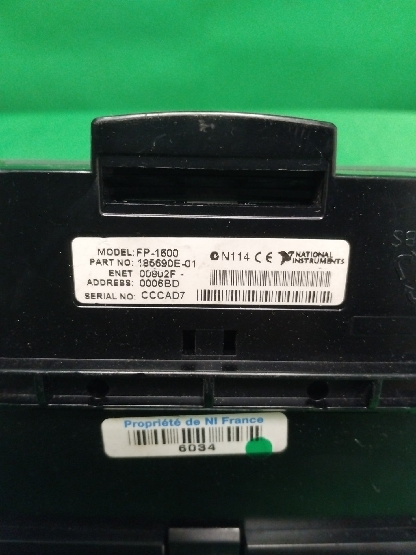 NATIONAL INSTRUMENTS FP-1600 FP1600 INTERFACE RESEAU ETHERNET 10/100 MBPS