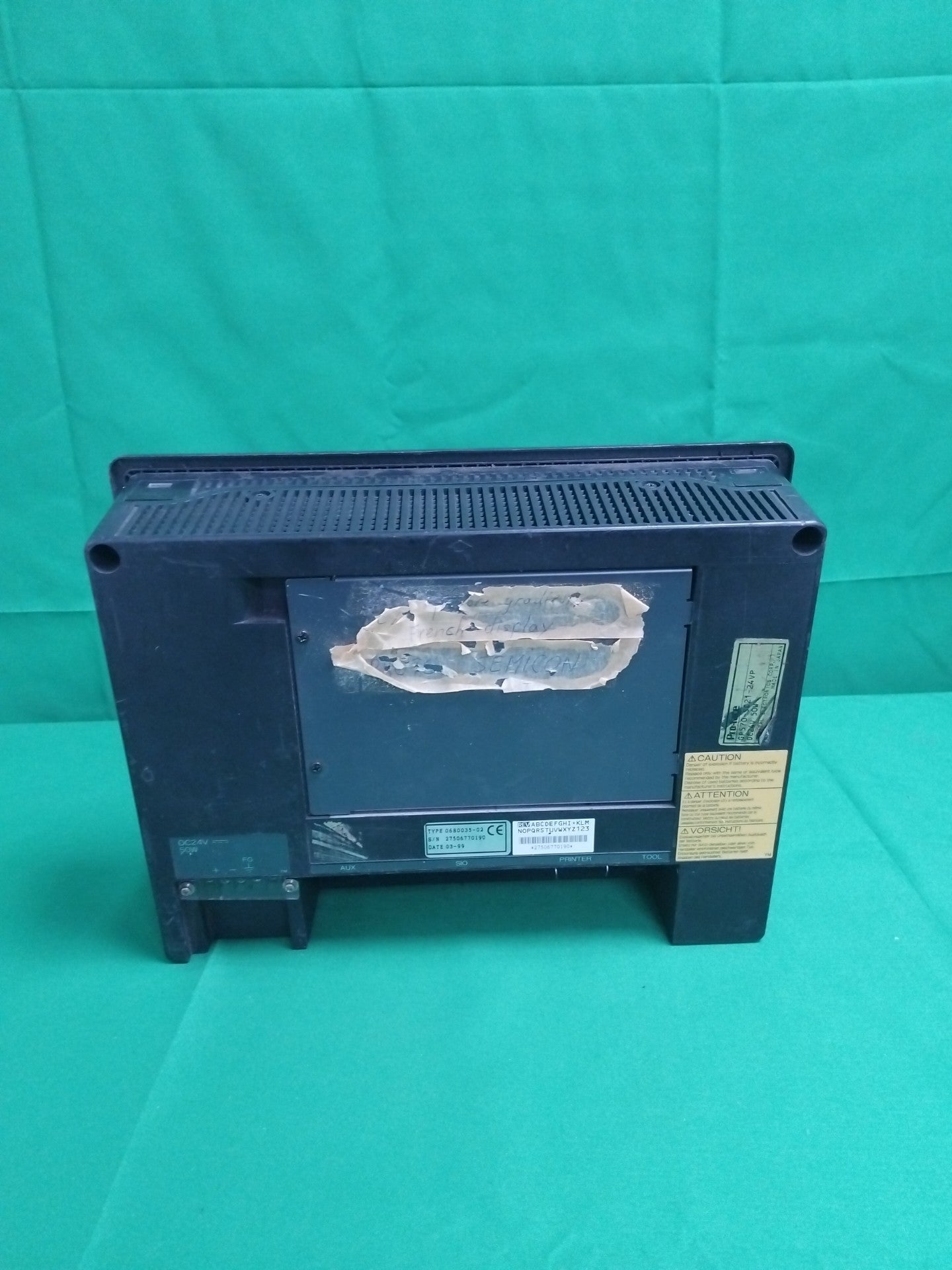 PROFACE GP570-SC21-24VP GP570SC2124VP Defective