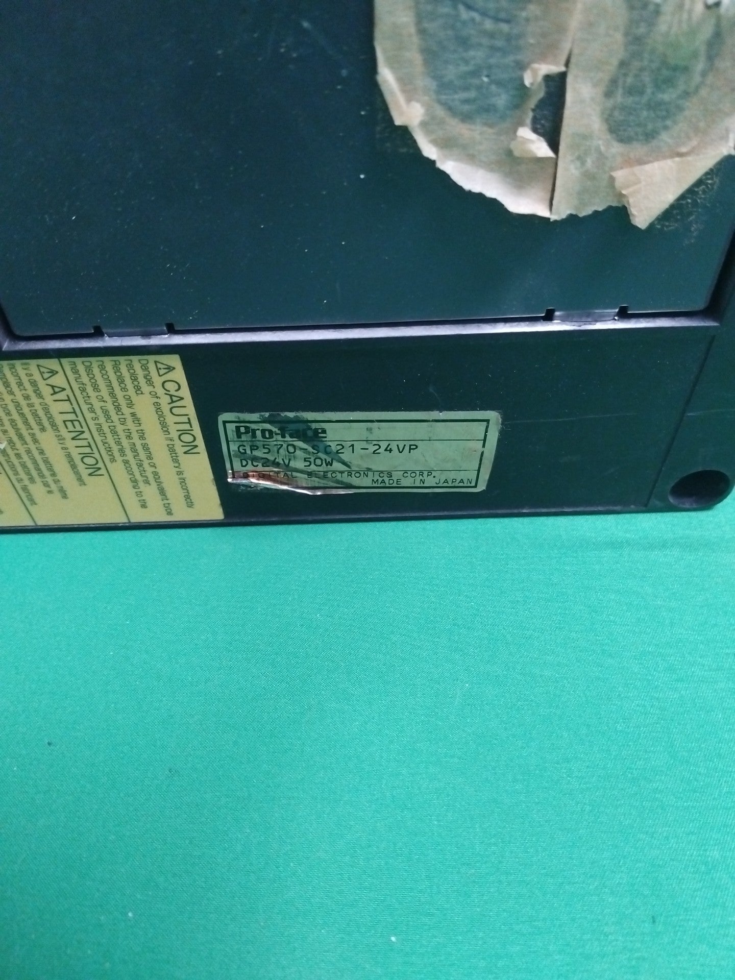 PROFACE GP570-SC21-24VP GP570SC2124VP Defective