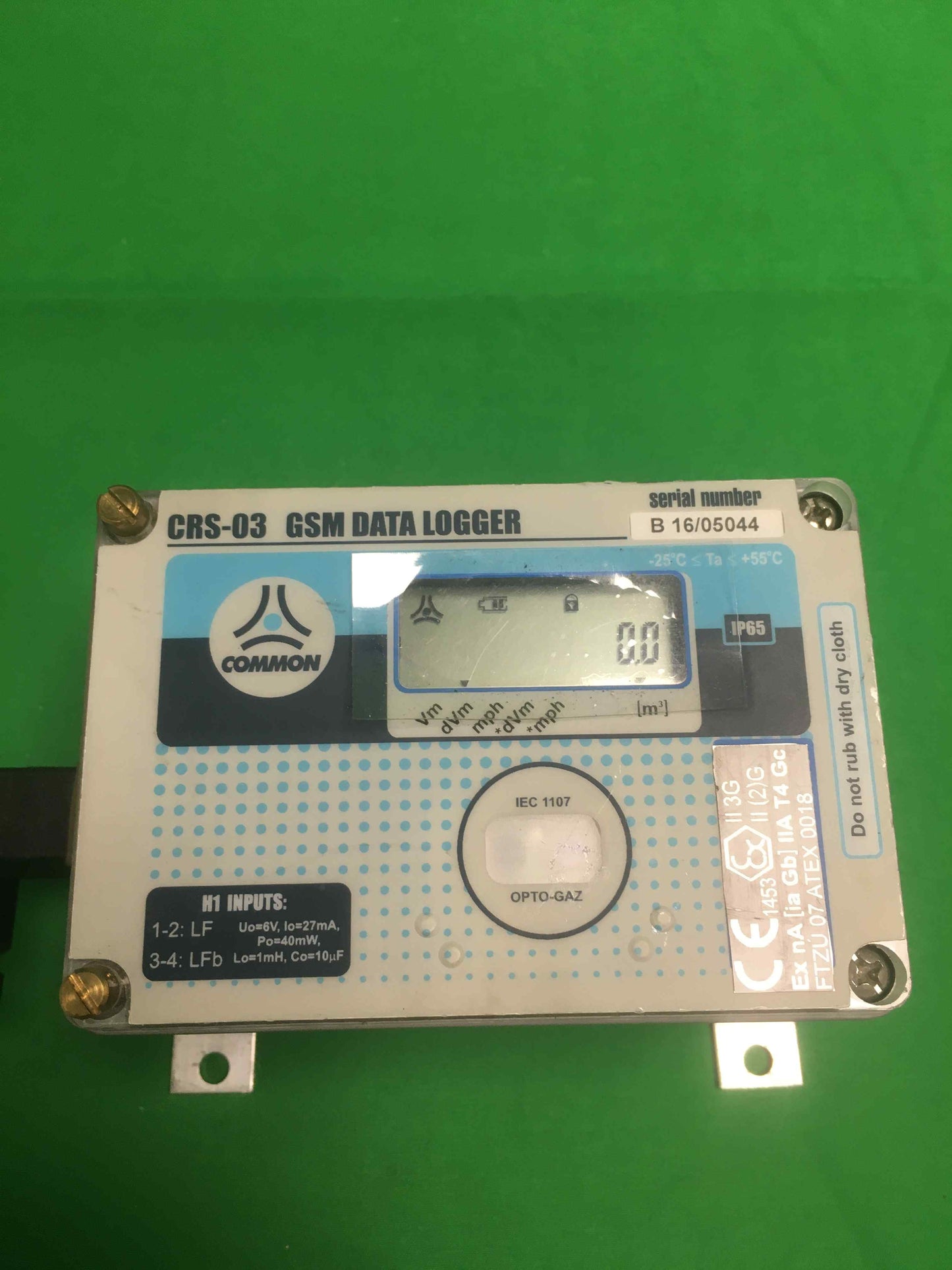 COMMON CRS-03 CRS03 IP65 GSM DATA LOGGER