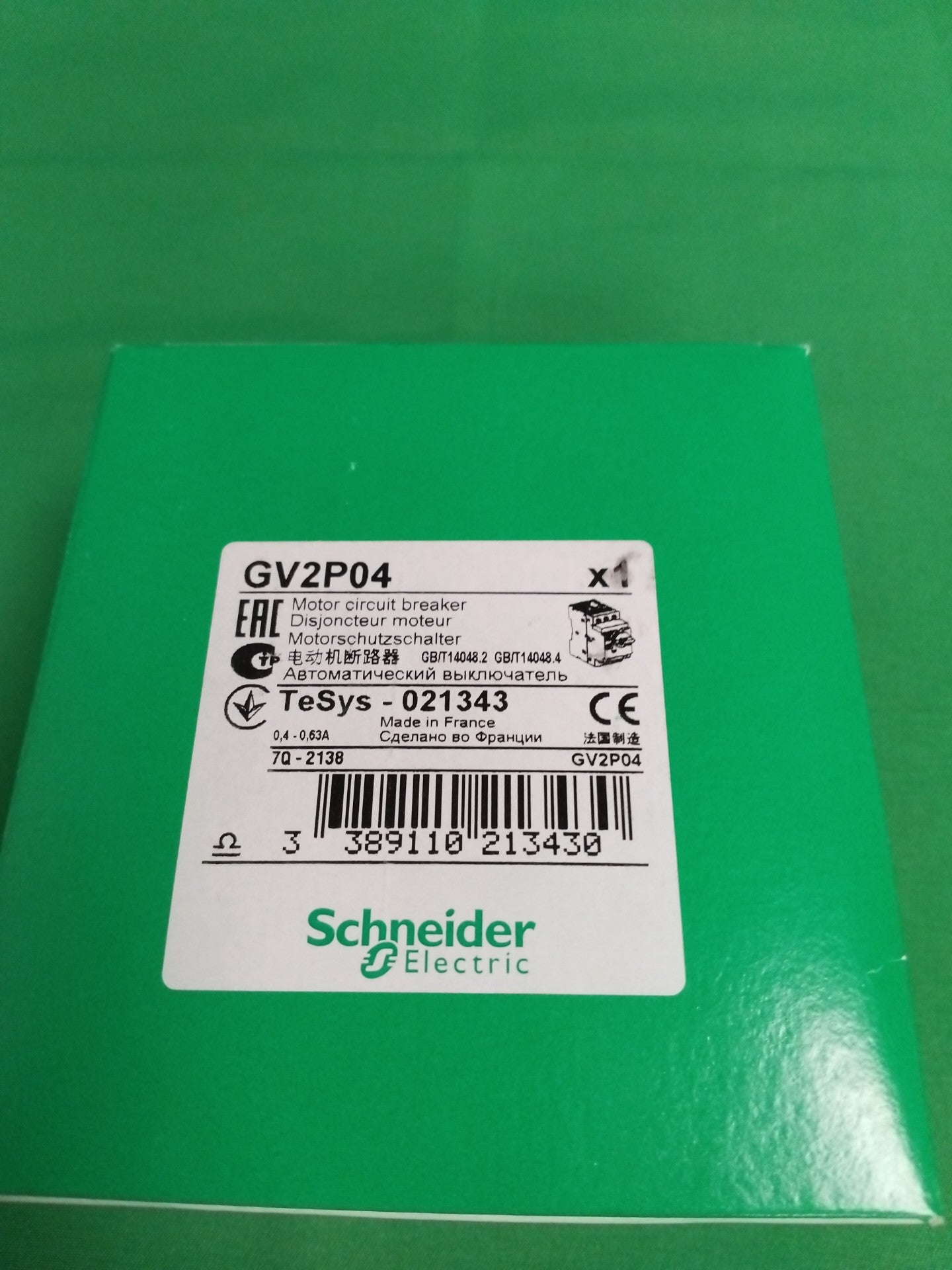 Schneider-Electric GV2P04 GV2P04 SEALED