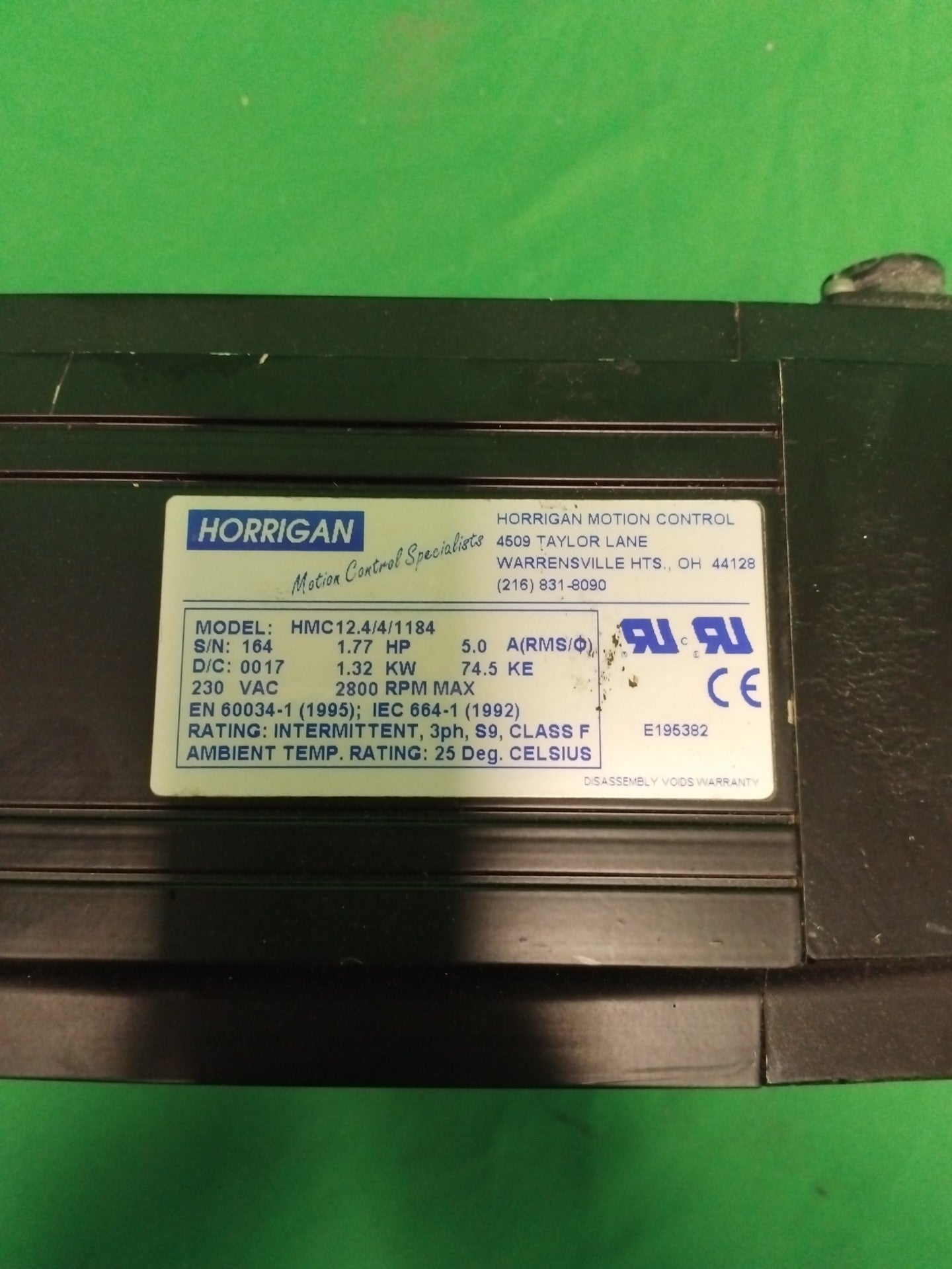 HORRIGAN HMC12.4/4/1184 HMC12441184