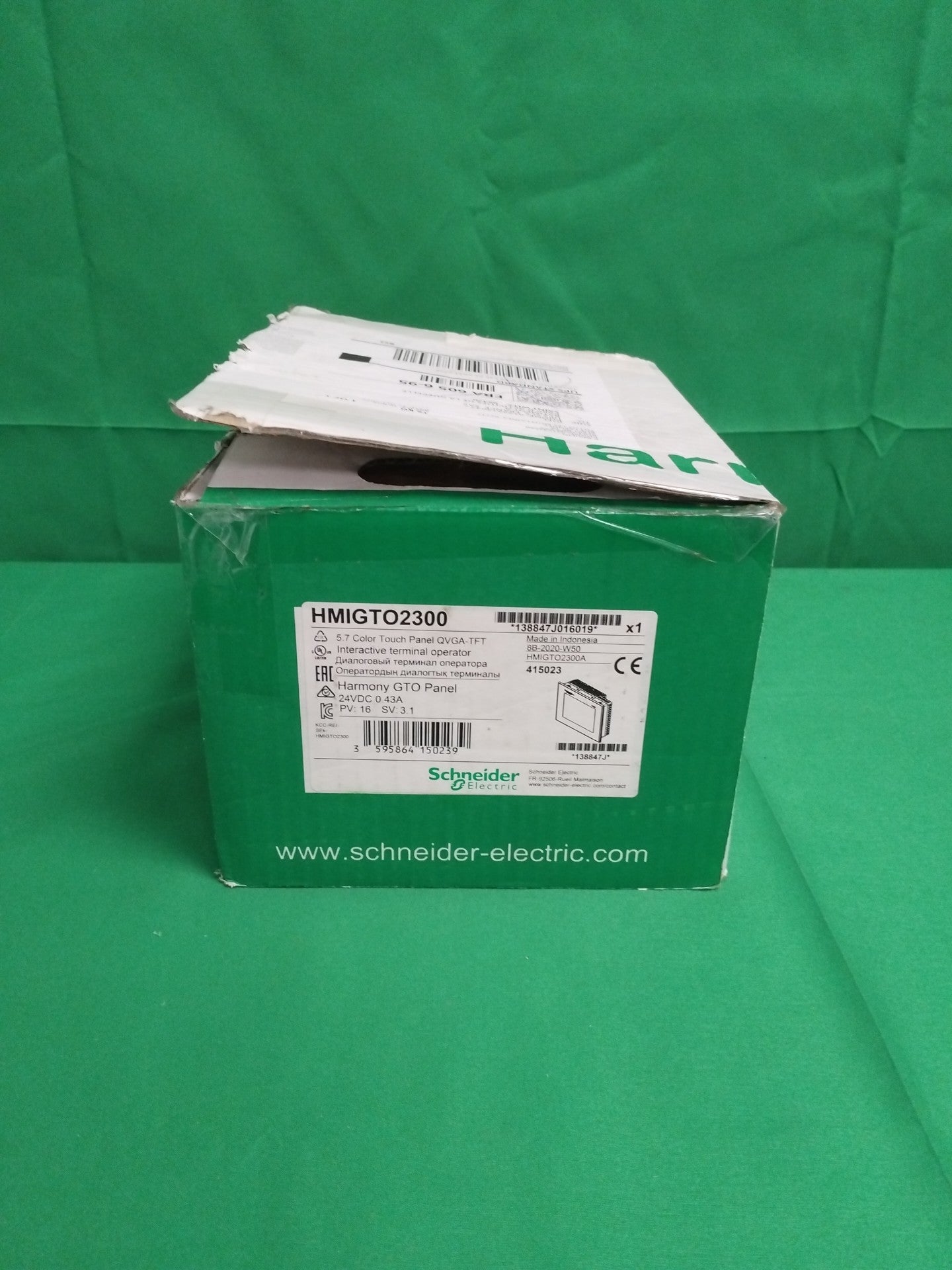 Schneider-Electric HMIGTO2300 HMIGTO2300 Defective