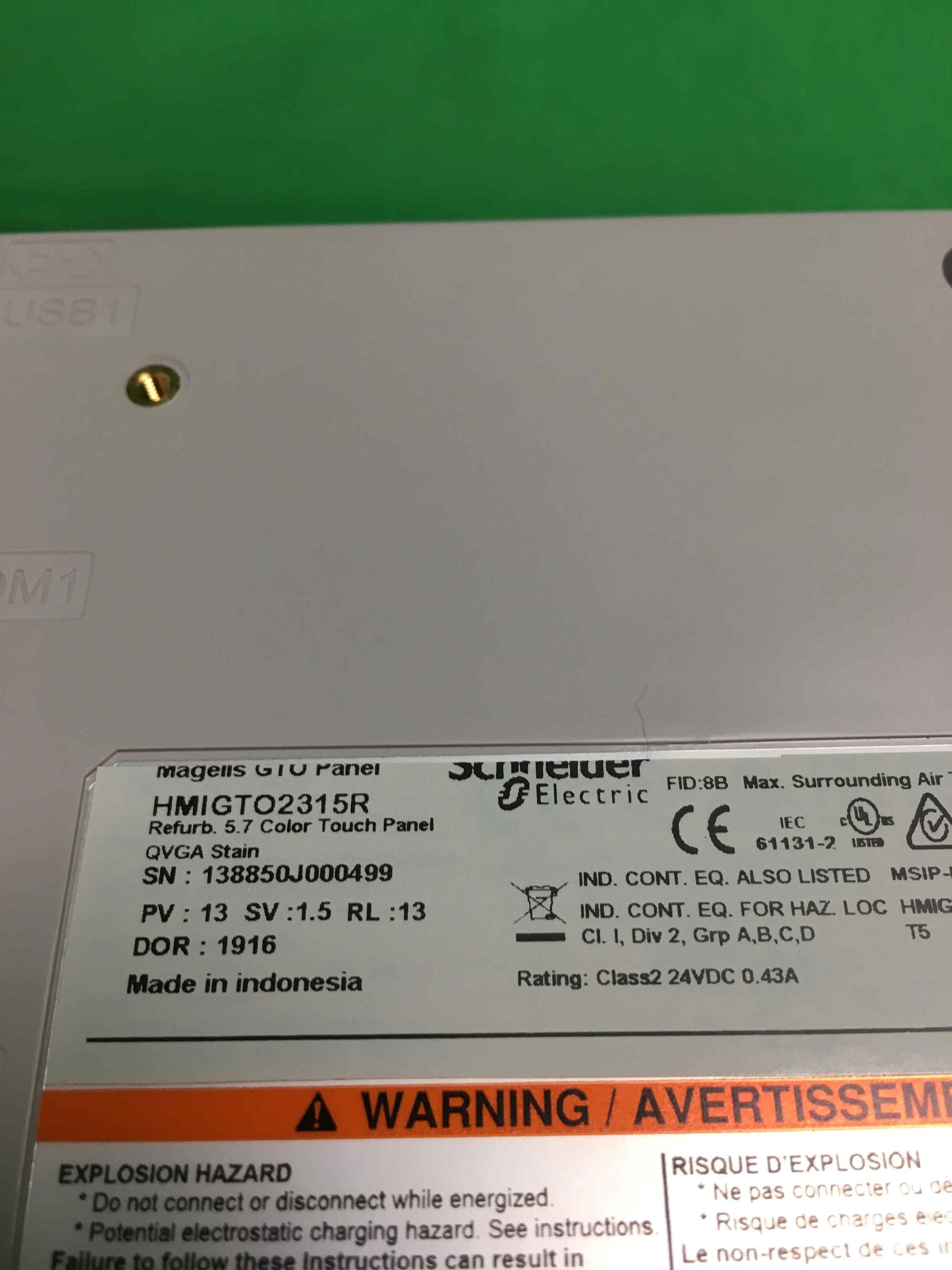 Schneider Electric-HMIGTO2315/HMIGTO2315