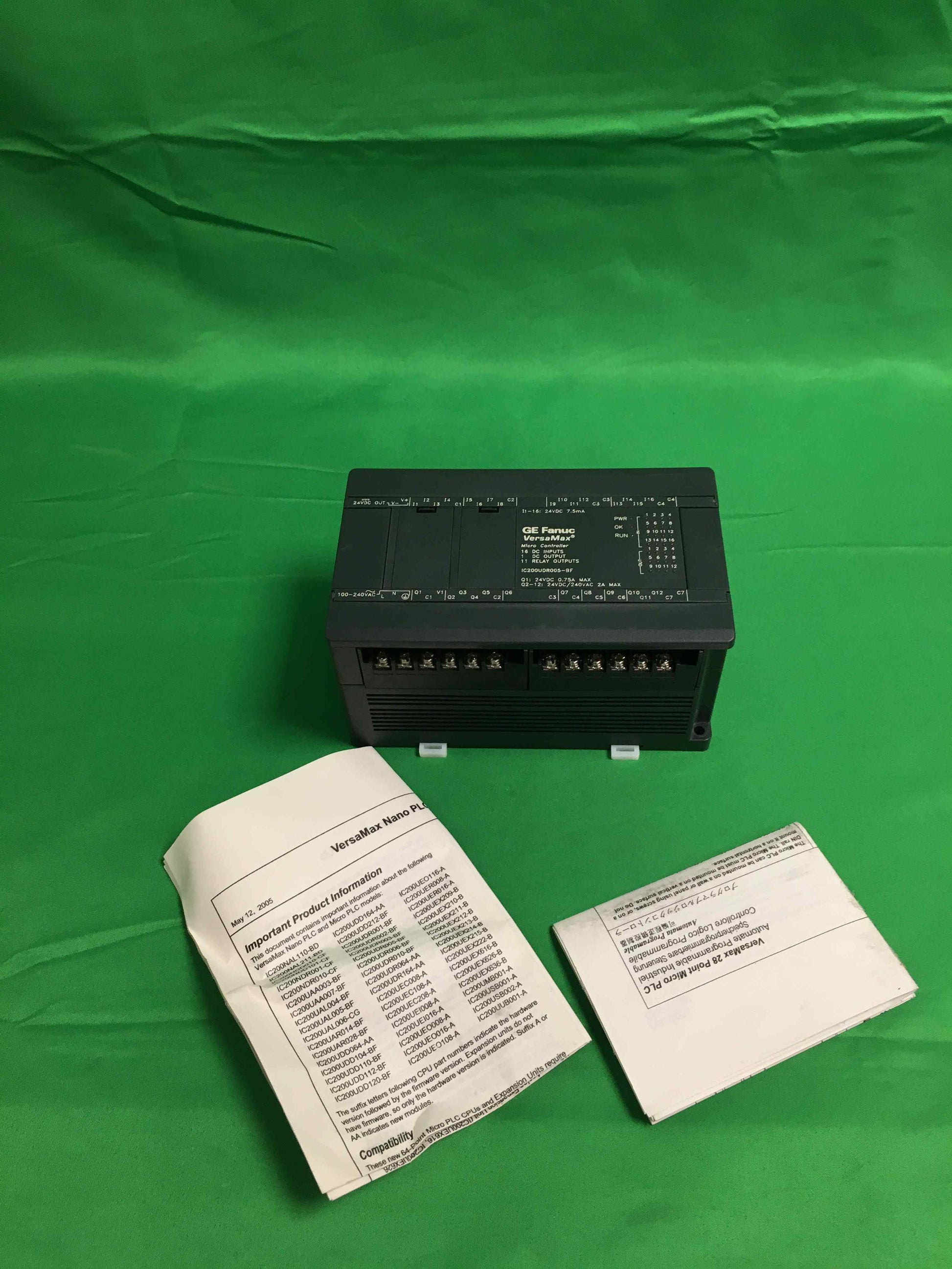 GE FANUC IC200UDR005-BF IC200UDR005BF