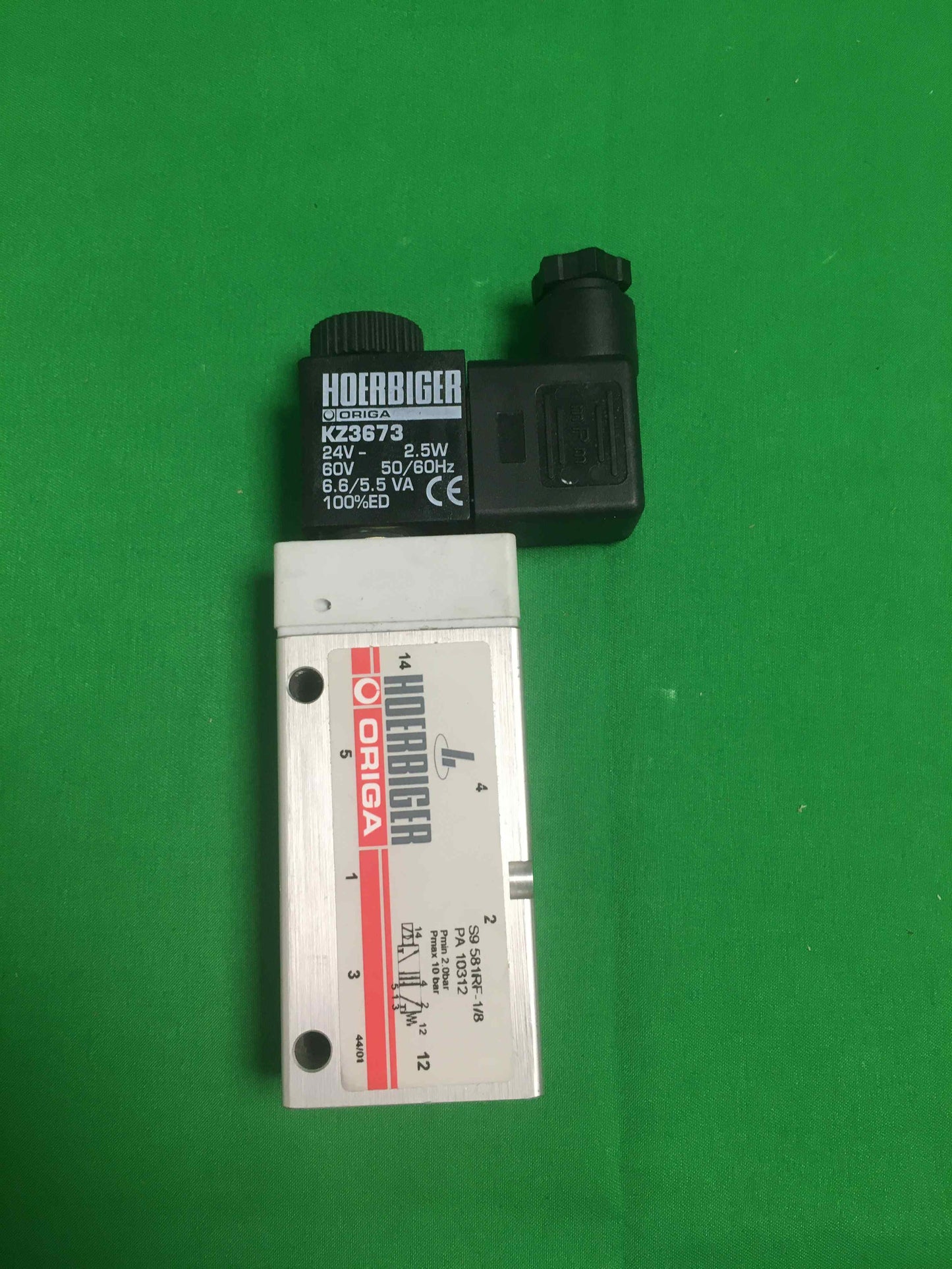 HOERBIGER KZ3673 KZ3673 REF S9581RF-1/8 WITHOUT ORIGINAL PACKAGING