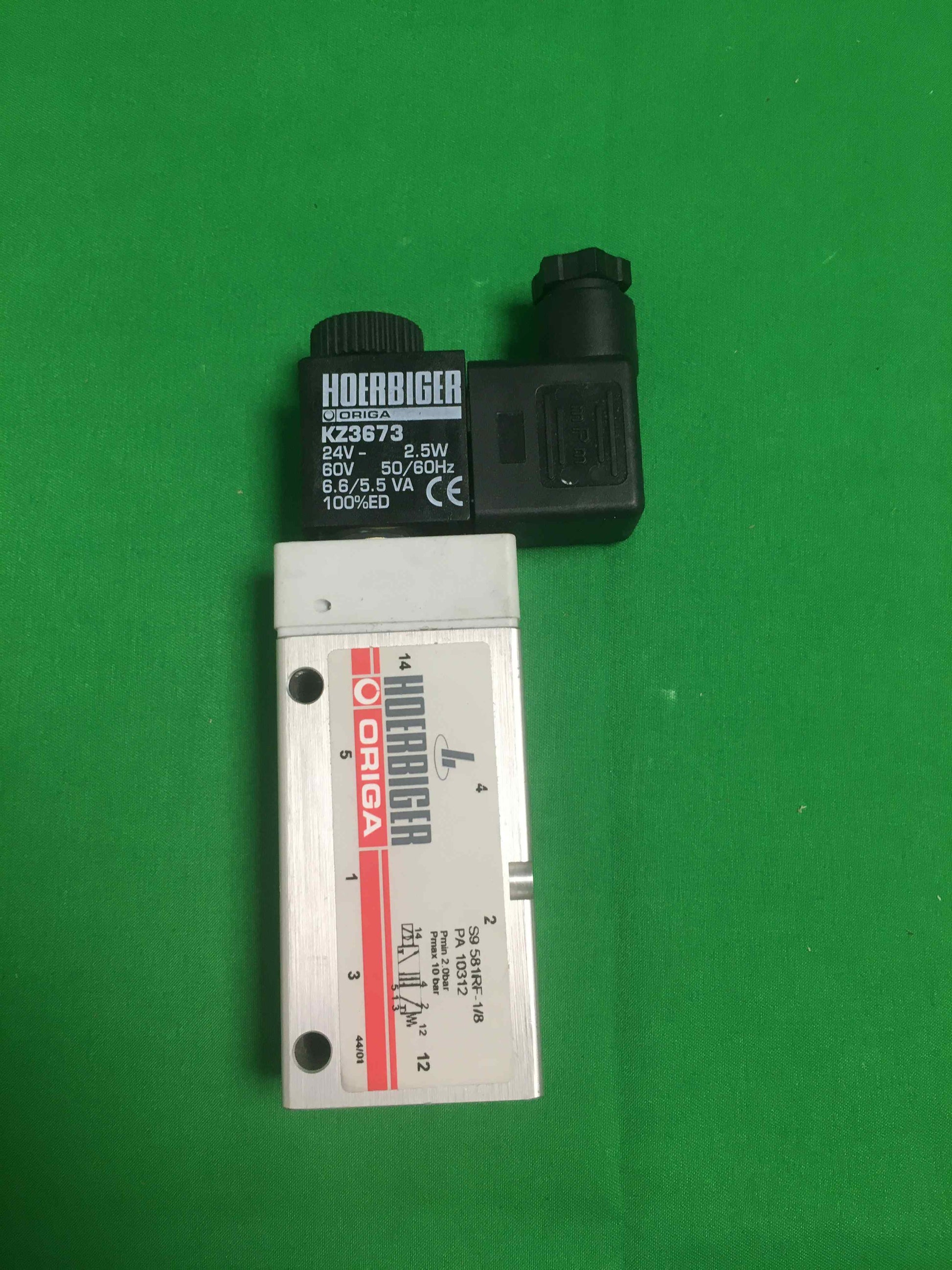 HOERBIGER KZ3673 KZ3673 REF S9581RF-1/8 WITHOUT ORIGINAL PACKAGING