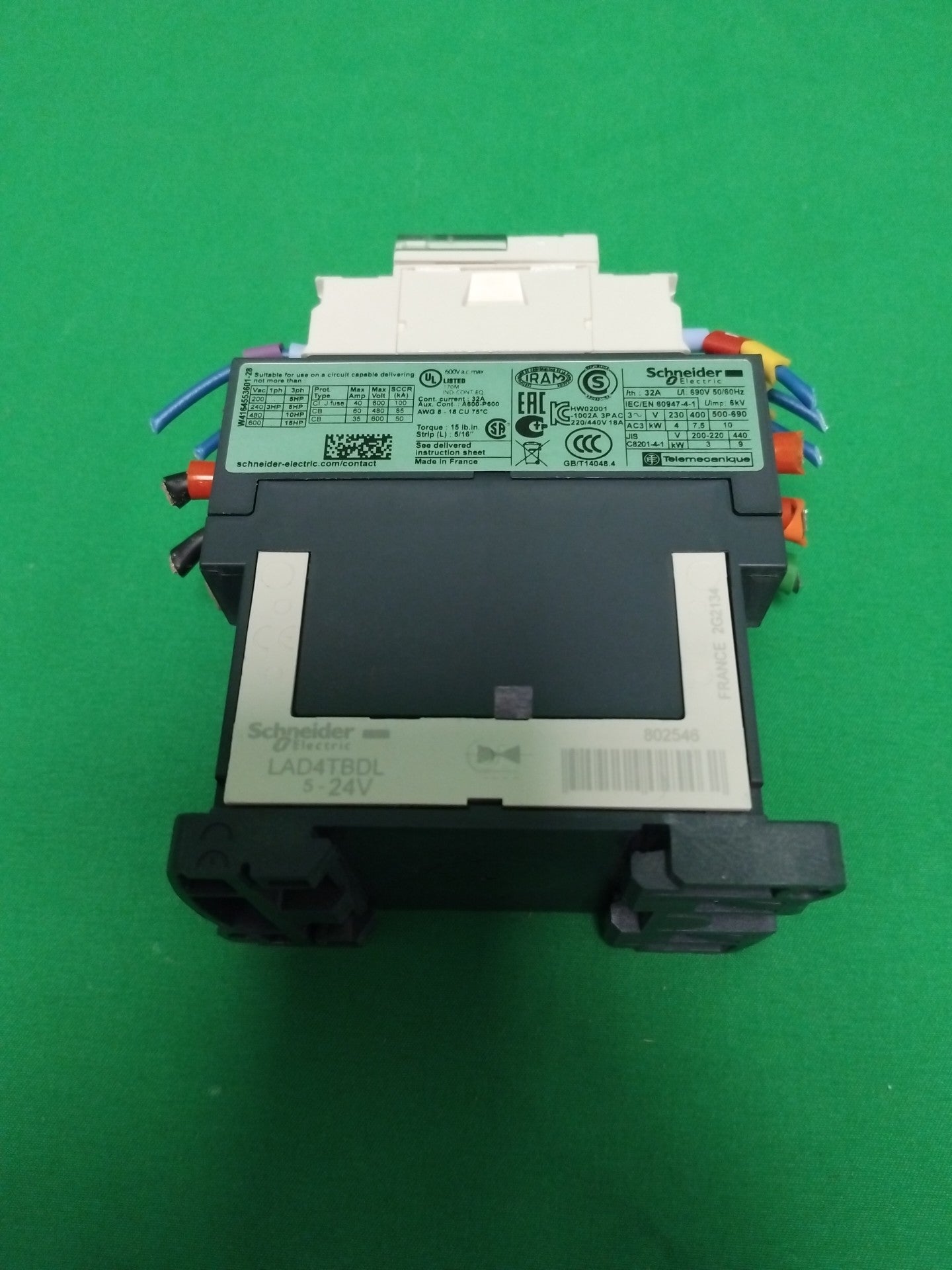 Schneider-Electric LAD4TBDL LAD4TBDL LC1D18