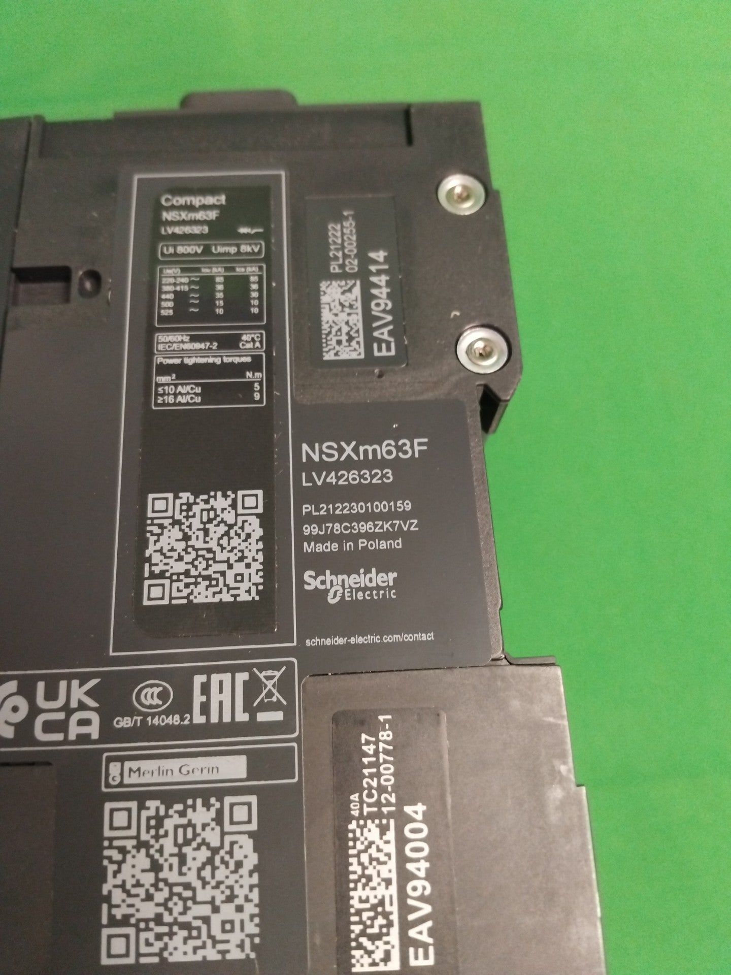 Schneider-Electric LV426323 LV426323