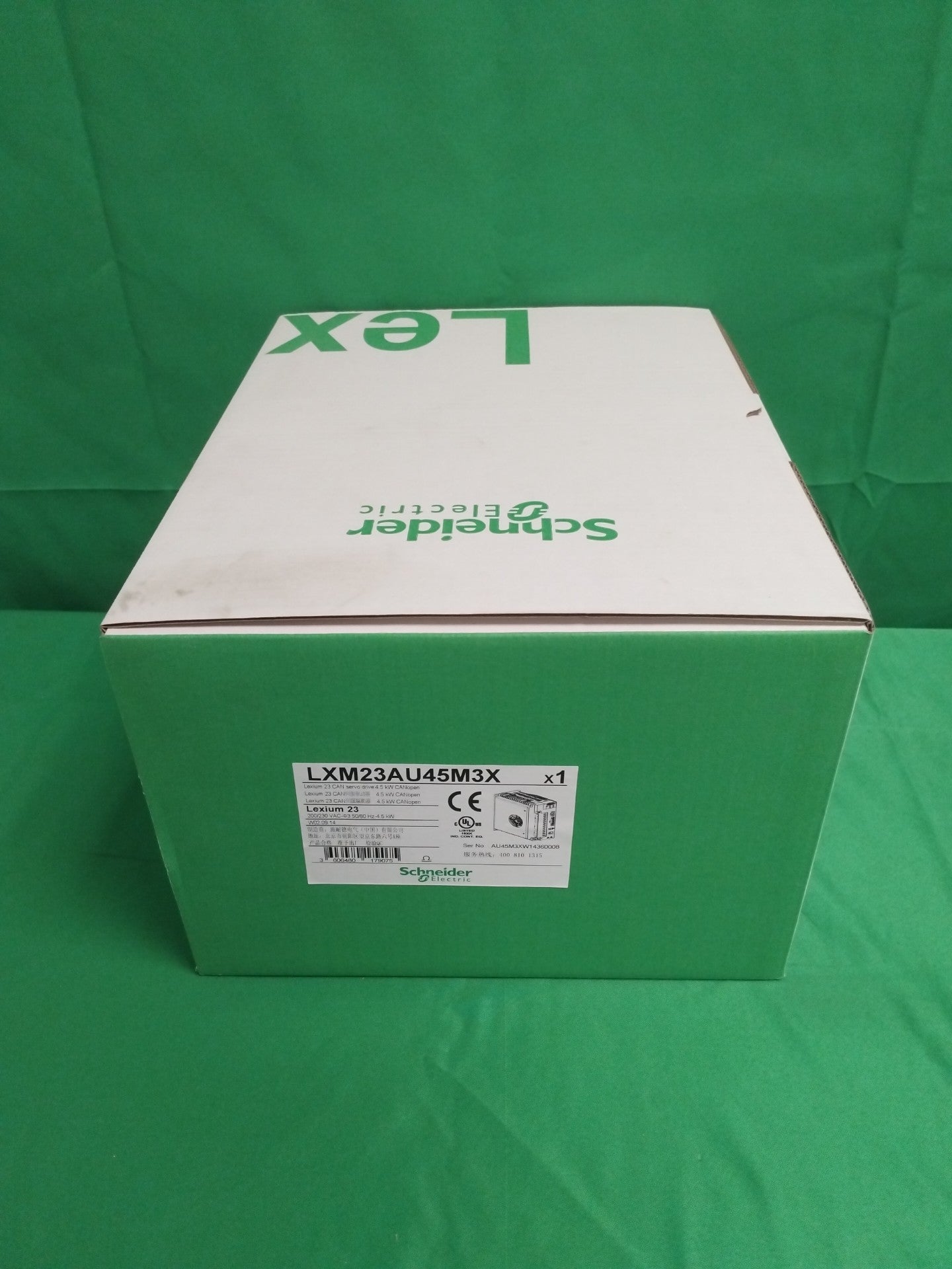 Schneider-Electric LXM23AU45M3X LXM23AU45M3X LEXIUM 23 SERVO DRIVE 4.5 KW