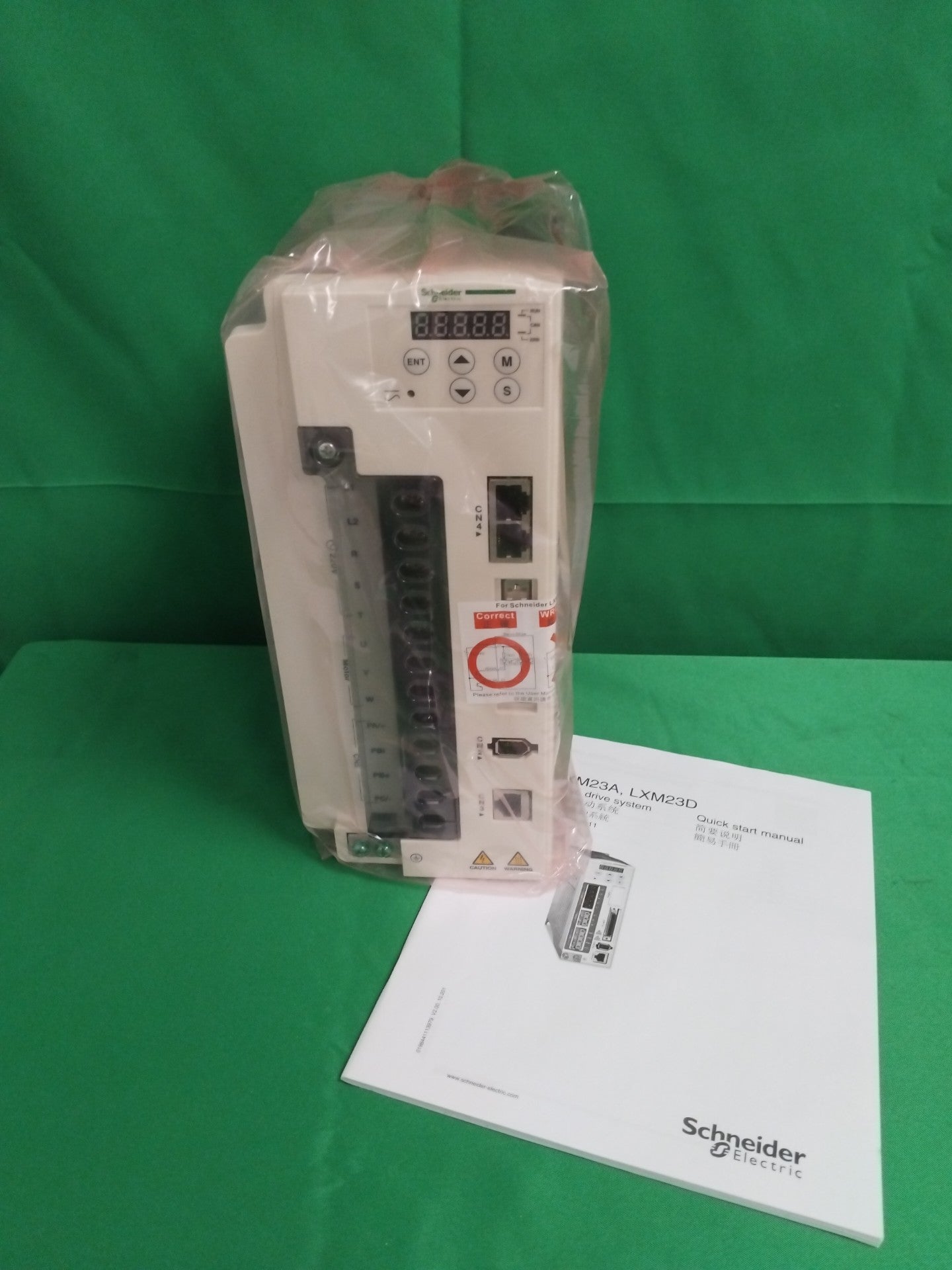 Schneider-Electric LXM23AU45M3X LXM23AU45M3X LEXIUM 23 SERVO DRIVE 4.5 KW