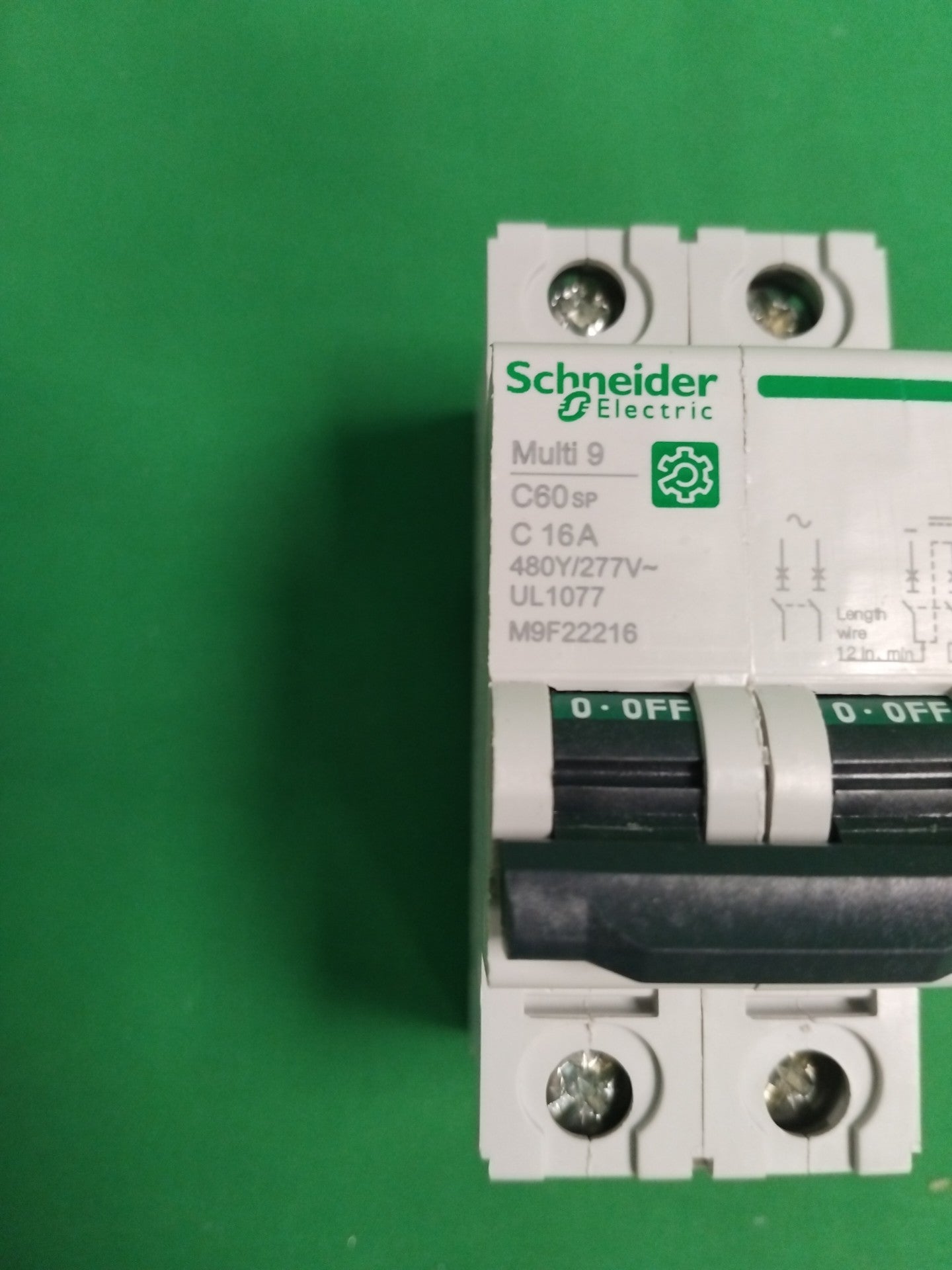 Schneider-Electric M9F22216 M9F22216 WITHOUT ORIGINAL PACKAGING