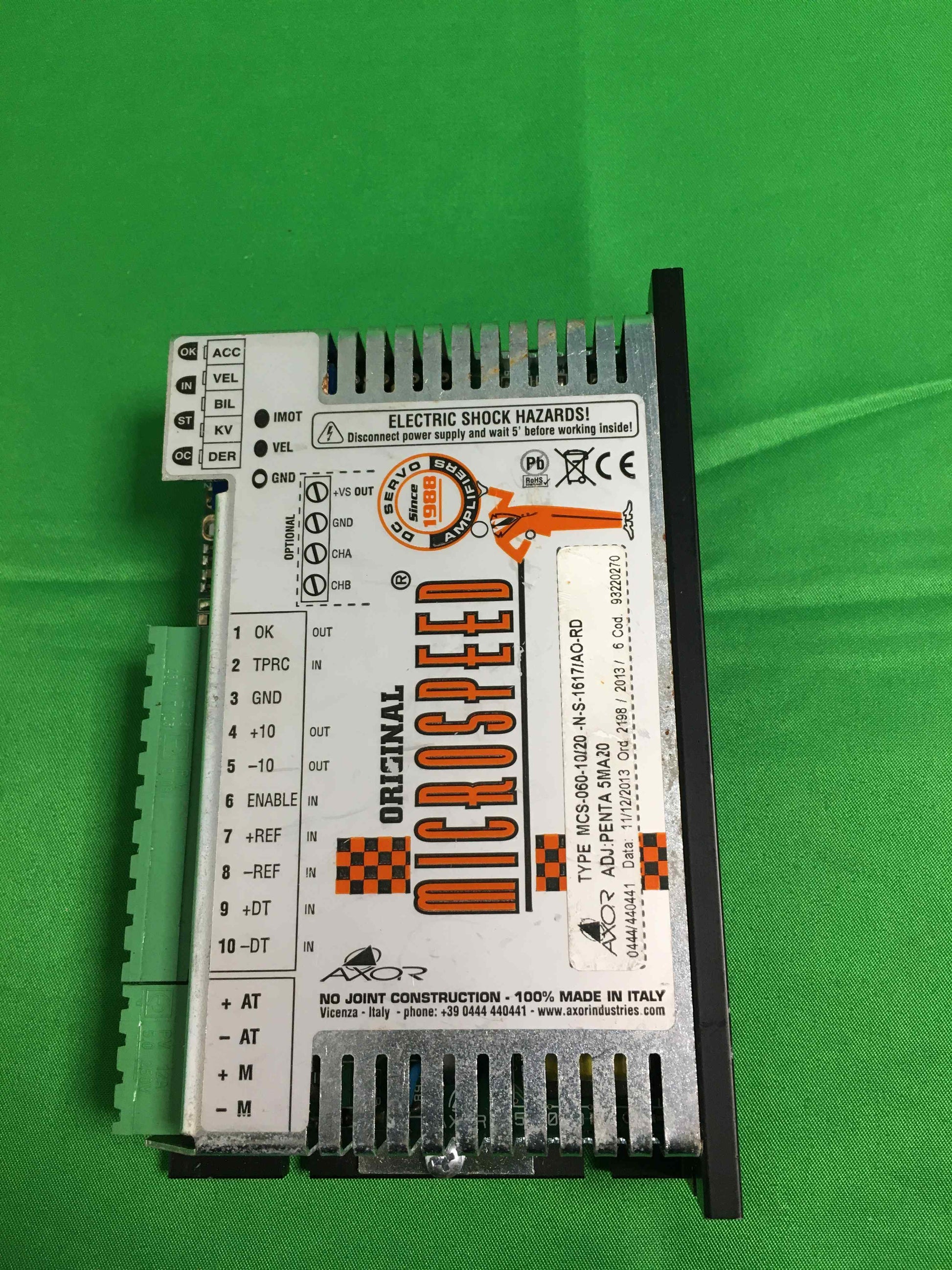 AXOR MCS-060-10 20-N-S-1617 AO-RD MCS-060-10/20-N-S-1617/AO-DR