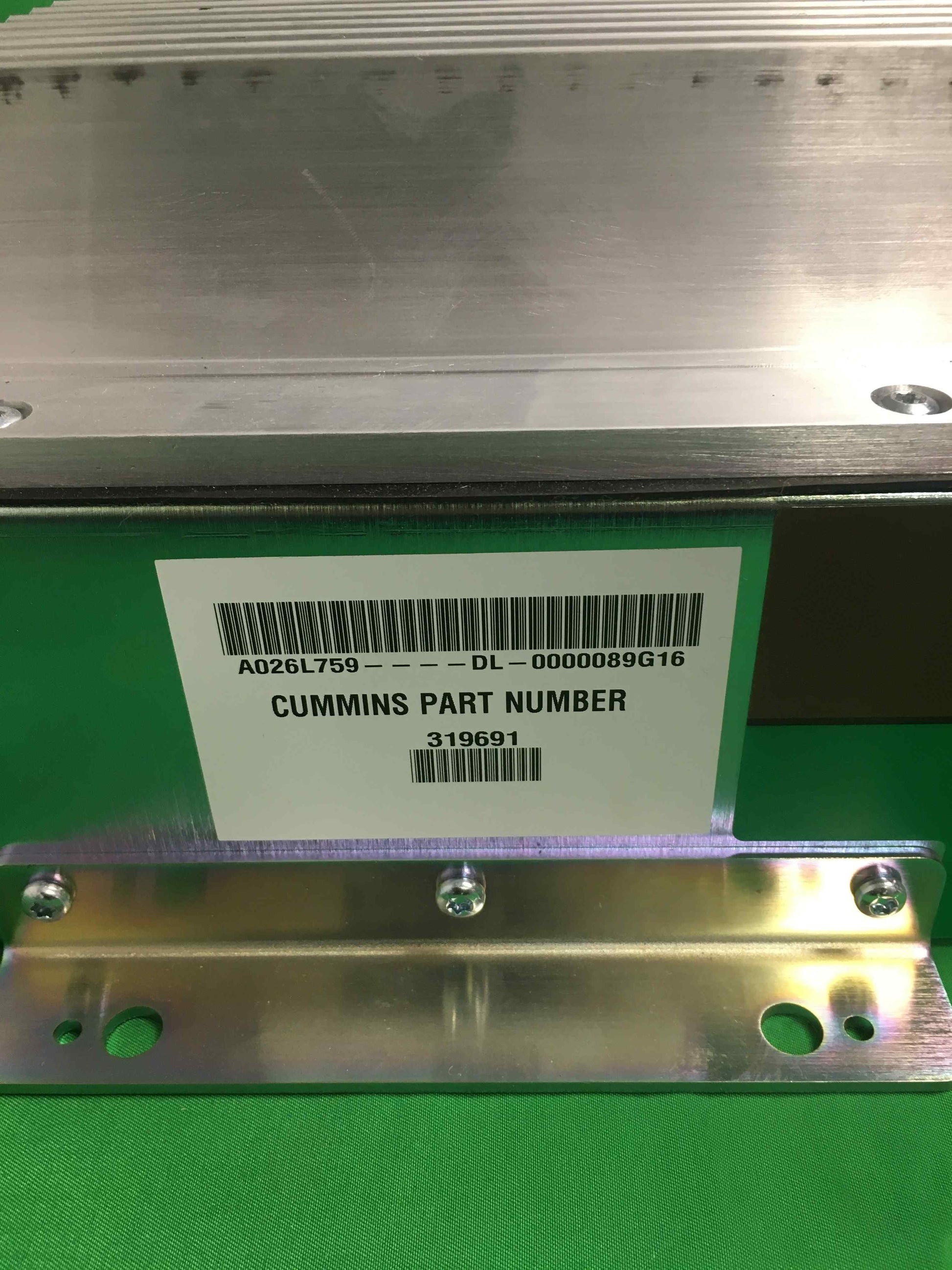 CUMMINS A026L759 A026L759 MFG P/N A026L759