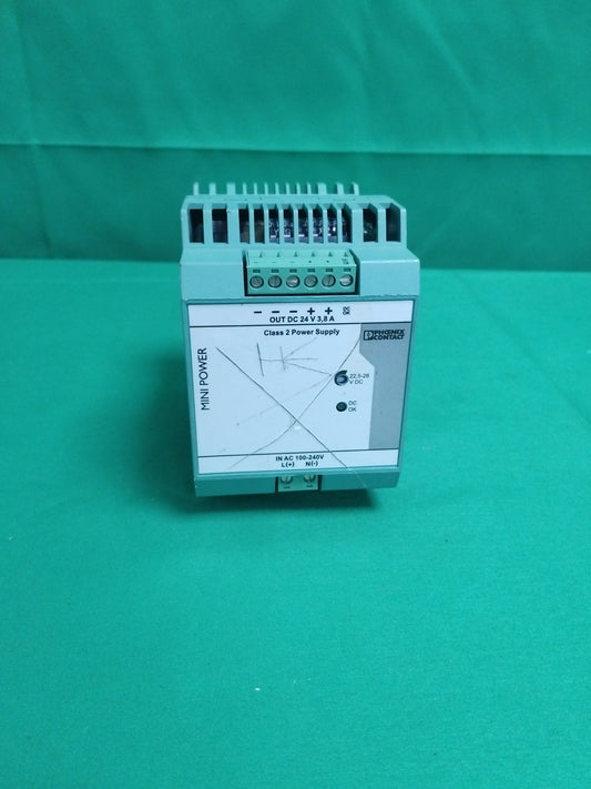 Phoenix contact MINI-PS-100-240AC/24DC/C2LPS MINIPS100240AC24DCC2LPS Defective