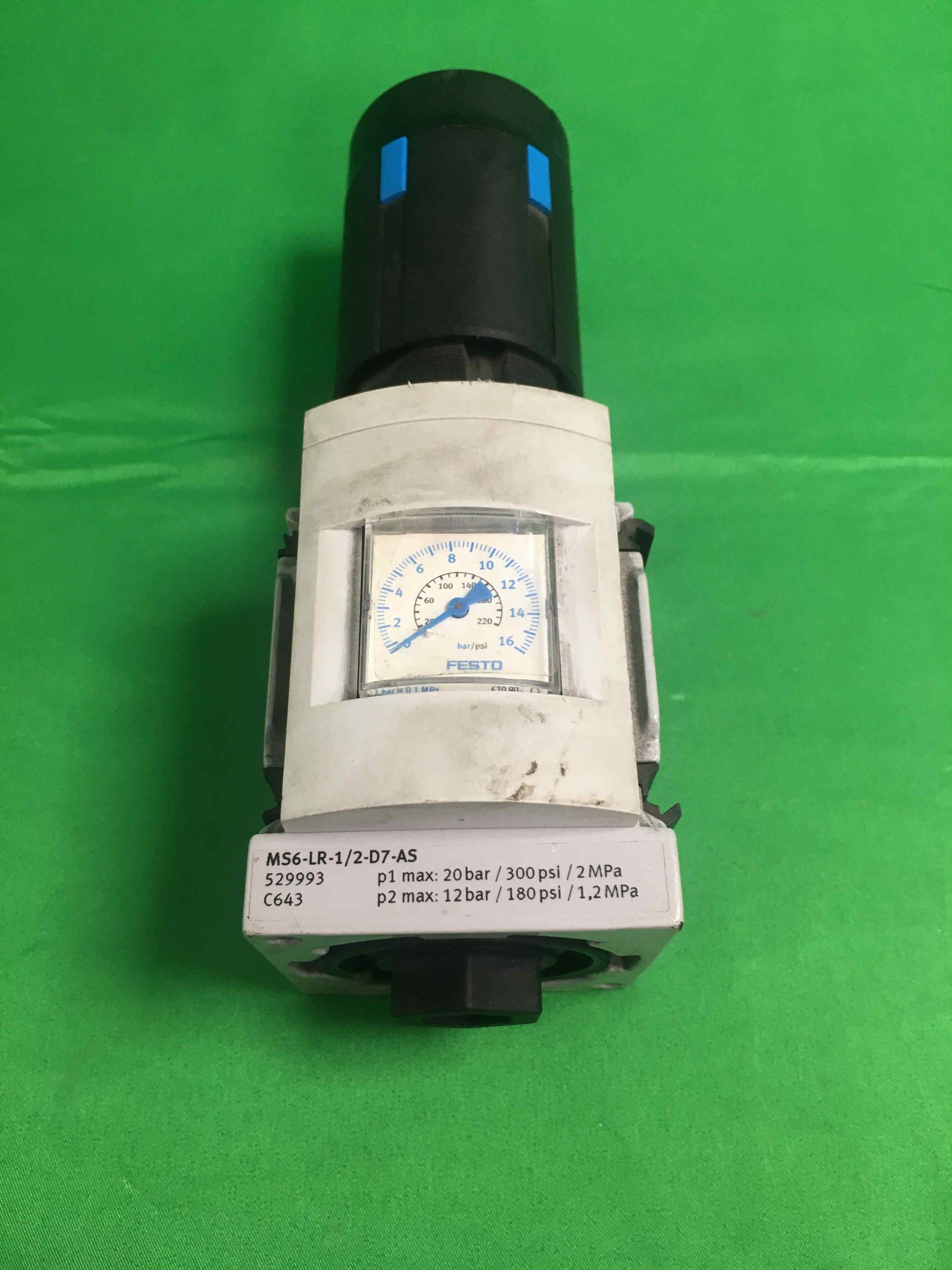 FESTO MS6-LR-1 2-D7-AS MS6LR12D7AS MS6-LR-1/2-D7-AS