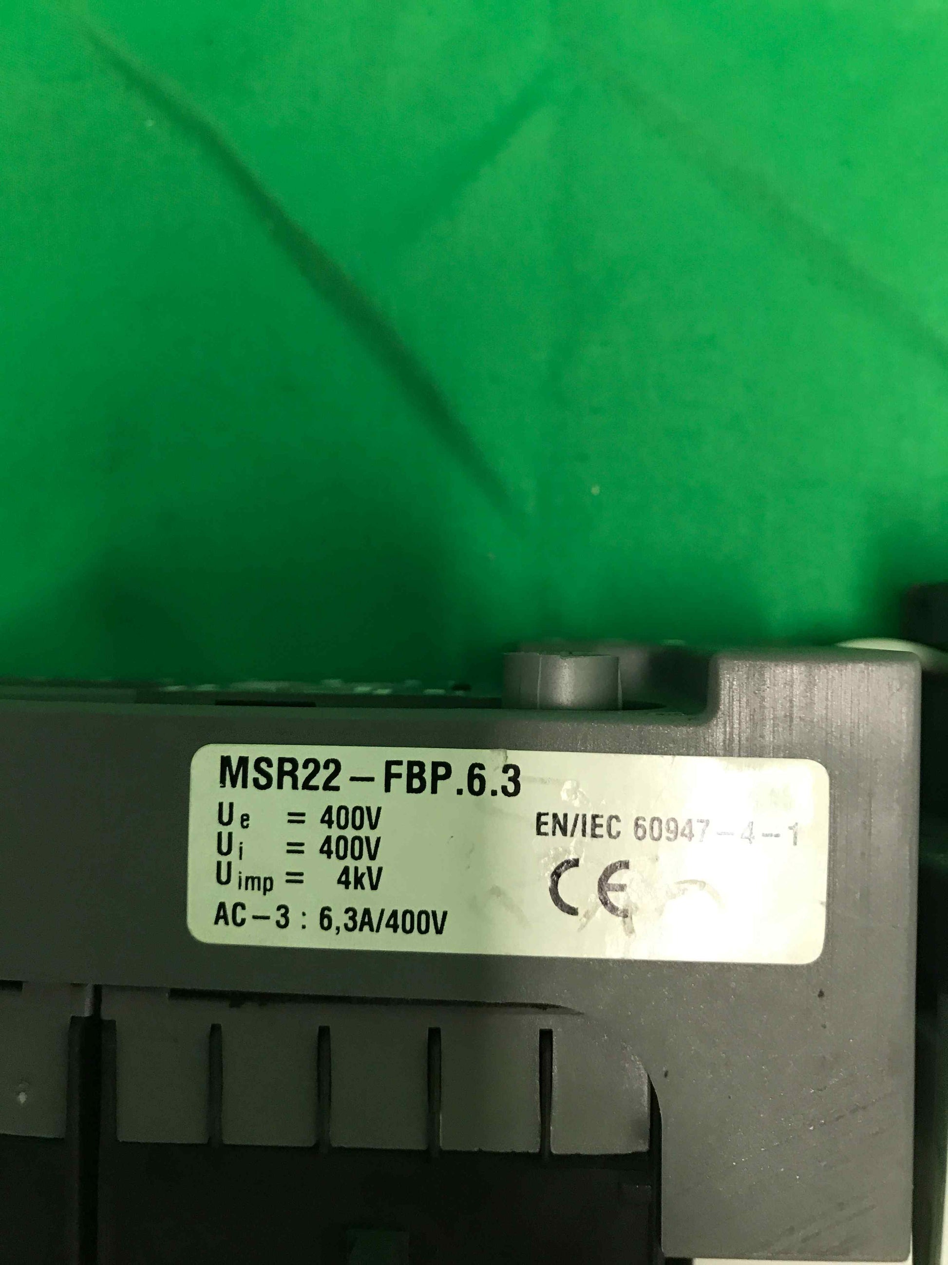 ABB MSR22-FBP 6.3 MSR22FBP63 MS116