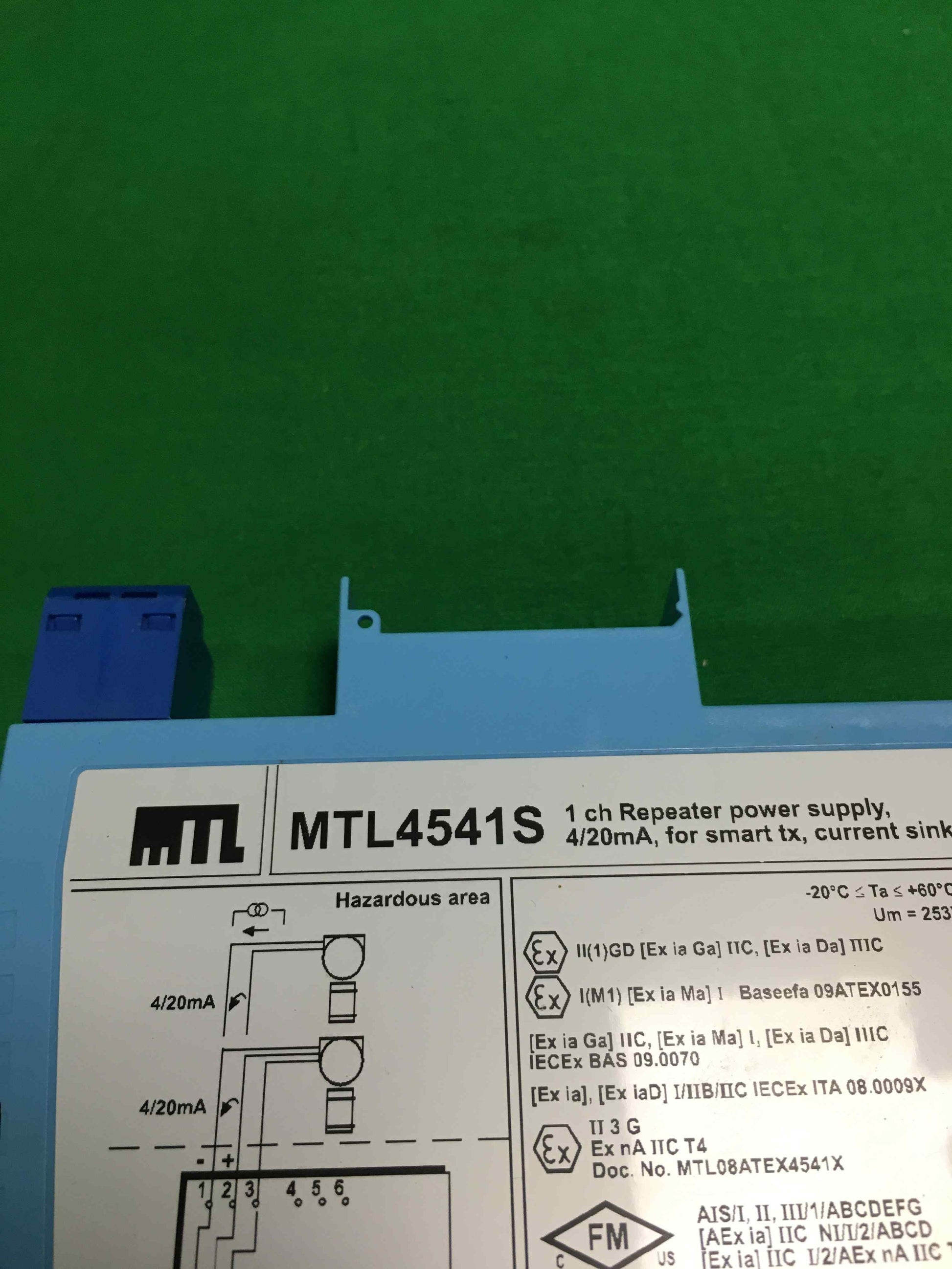 MEASUREMENT TECHNOLOGY LTD-MTL4541S/MTL4541S
