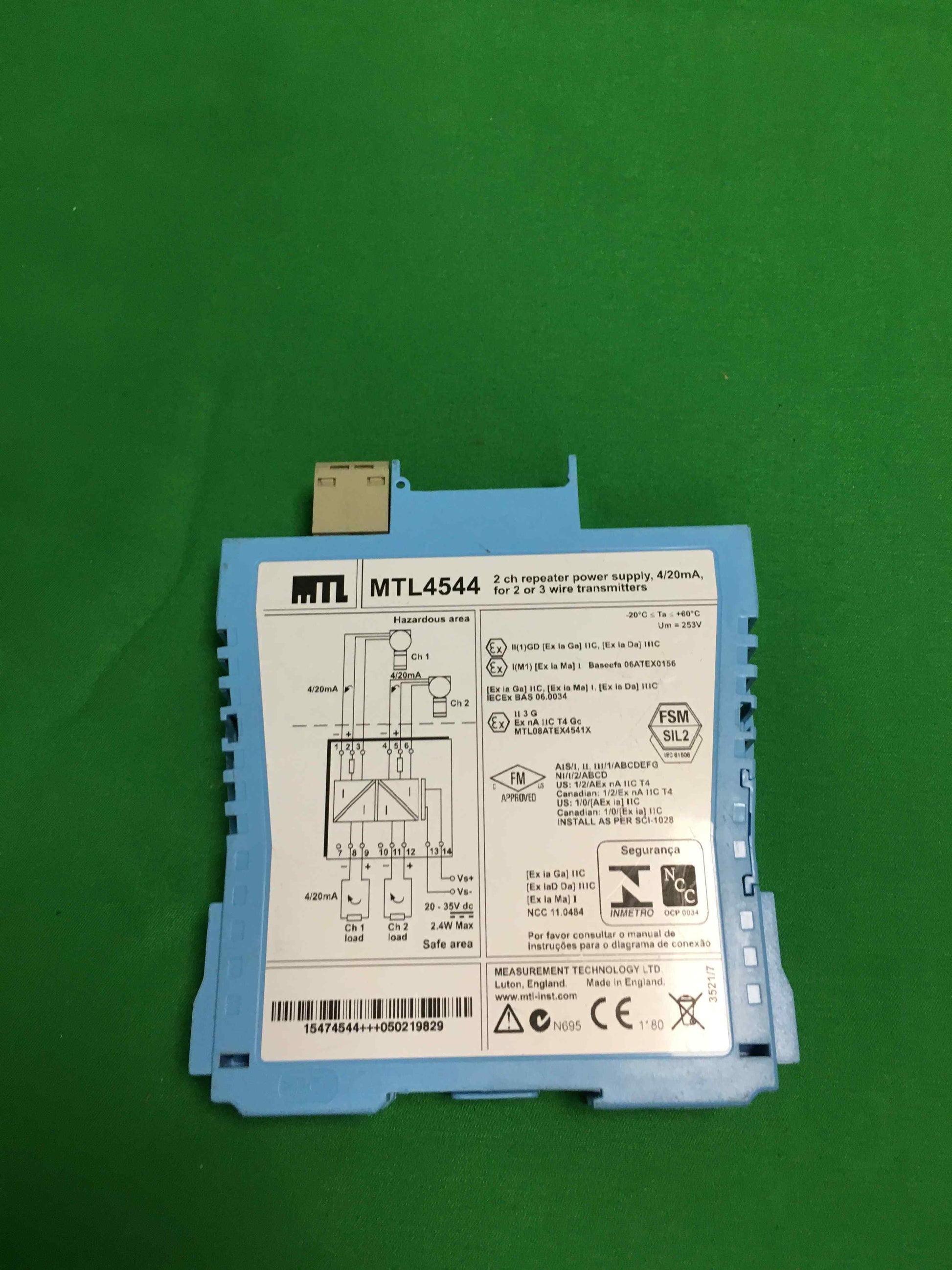 MEASUREMENT TECHNOLOGY LTD-MTL4544/MTL4544