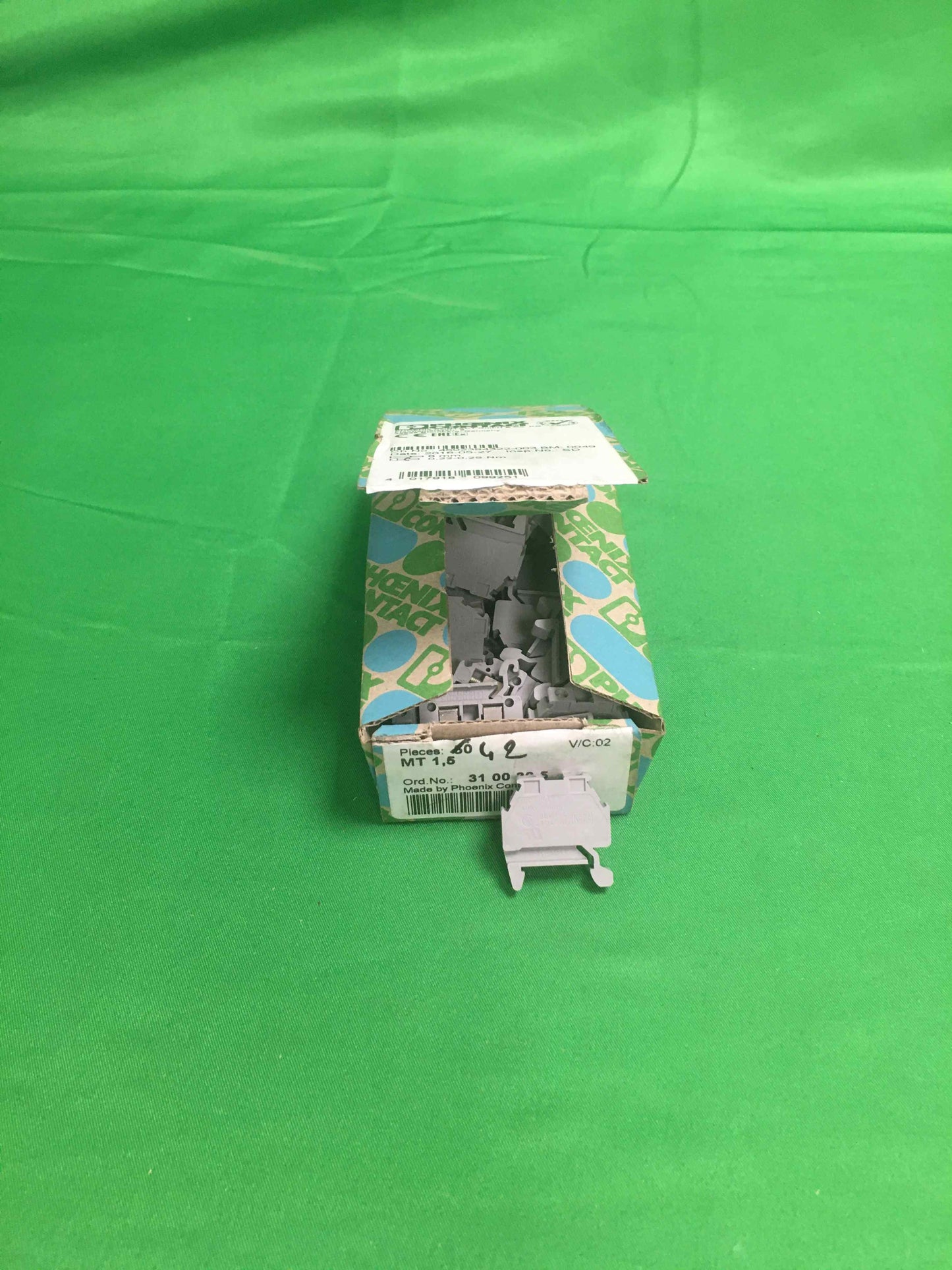 PHOENIX CONTACT MT 1,5 MT15 OPEN BOX ORDER NO: 31 00 30 5 BOX OF 10 UNITS