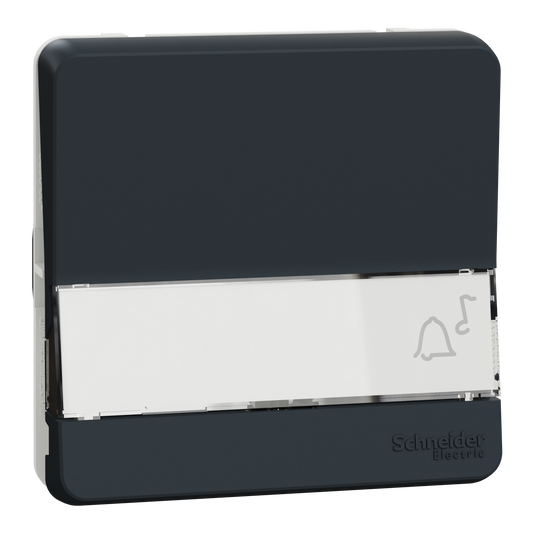 Schneider Electric-MUR34029W-Reconditionné -MurevaStyl Bouton poussoir porte-etiquette compos. IP55 IK08 gris