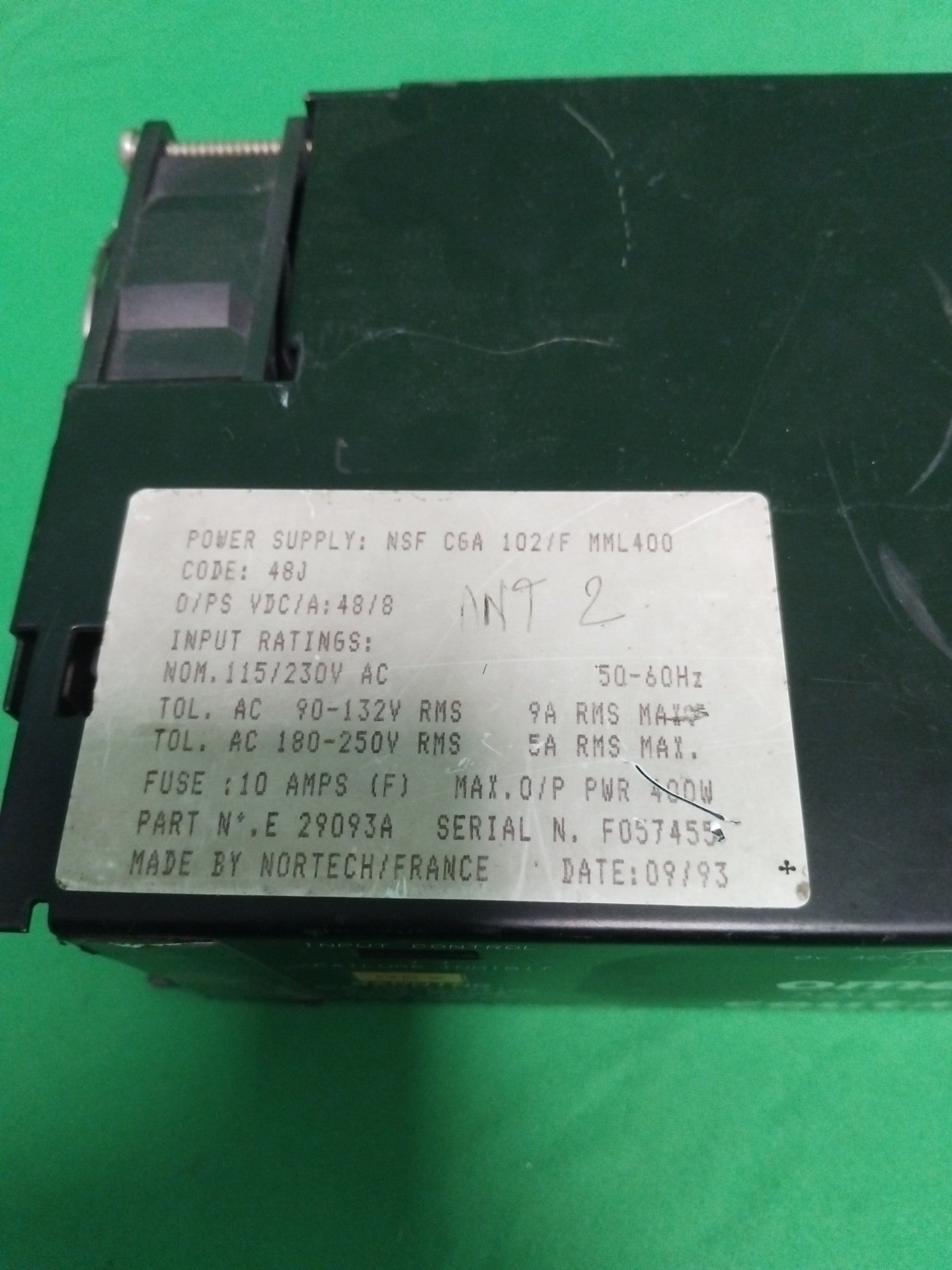 COUTANT LAMBDA NSF C6A 102/F NSFC6A102F OMEGA MML400 POWER SUPPLY