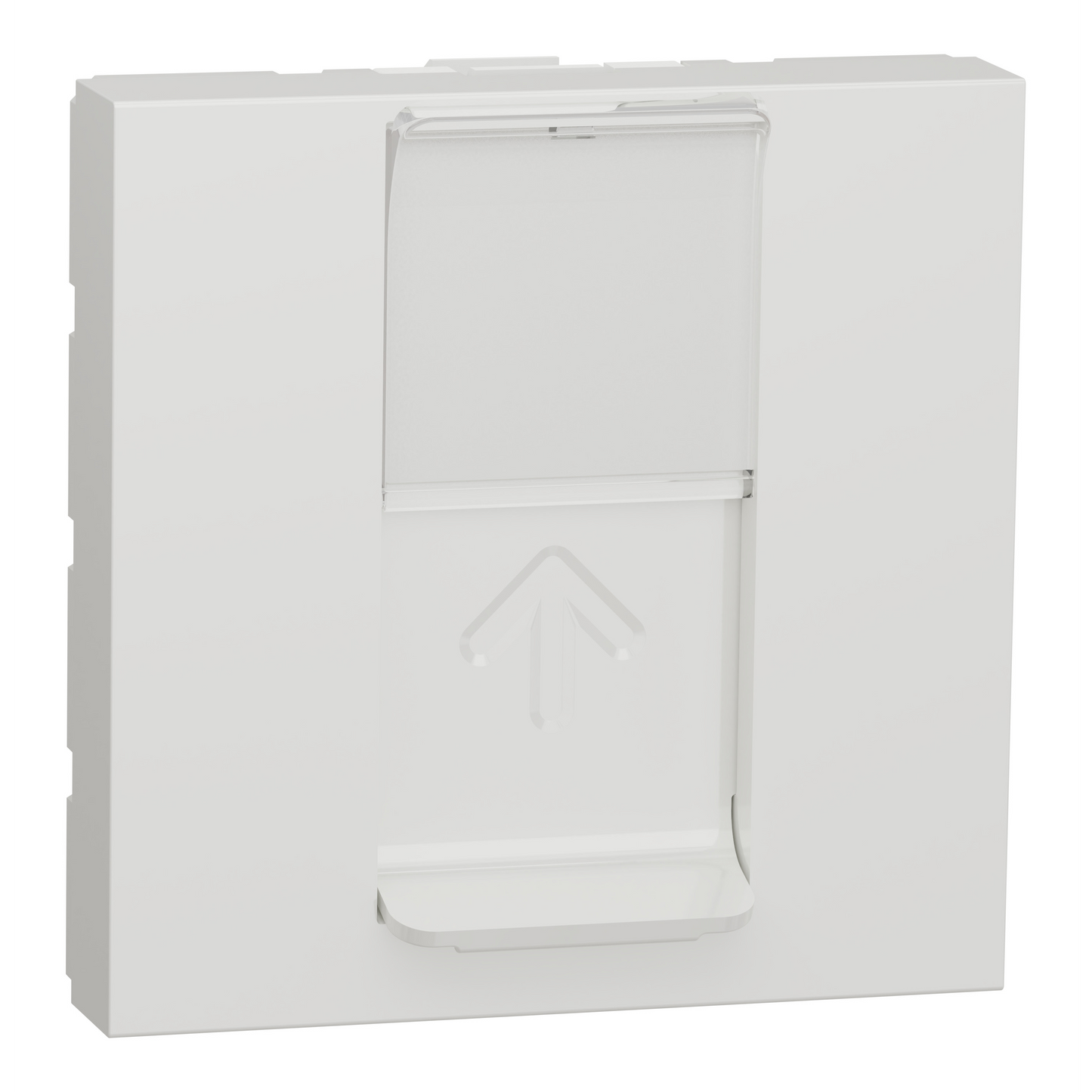 Schneider Electric-NU344918W-Reconditionné - Unica prise RJ45 simple cat 6A blindé STP FTP 2mod Blc méca seul