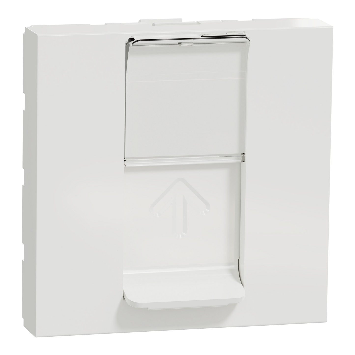 Schneider Electric-NU341918W-Reconditionné - Unica - prise RJ45 simple - cat 6 FTP- 2 mod - Blanc - méca seul