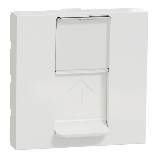 Schneider Electric-NU341918W-Reconditionné - Unica - prise RJ45 simple - cat 6 FTP- 2 mod - Blanc - méca seul