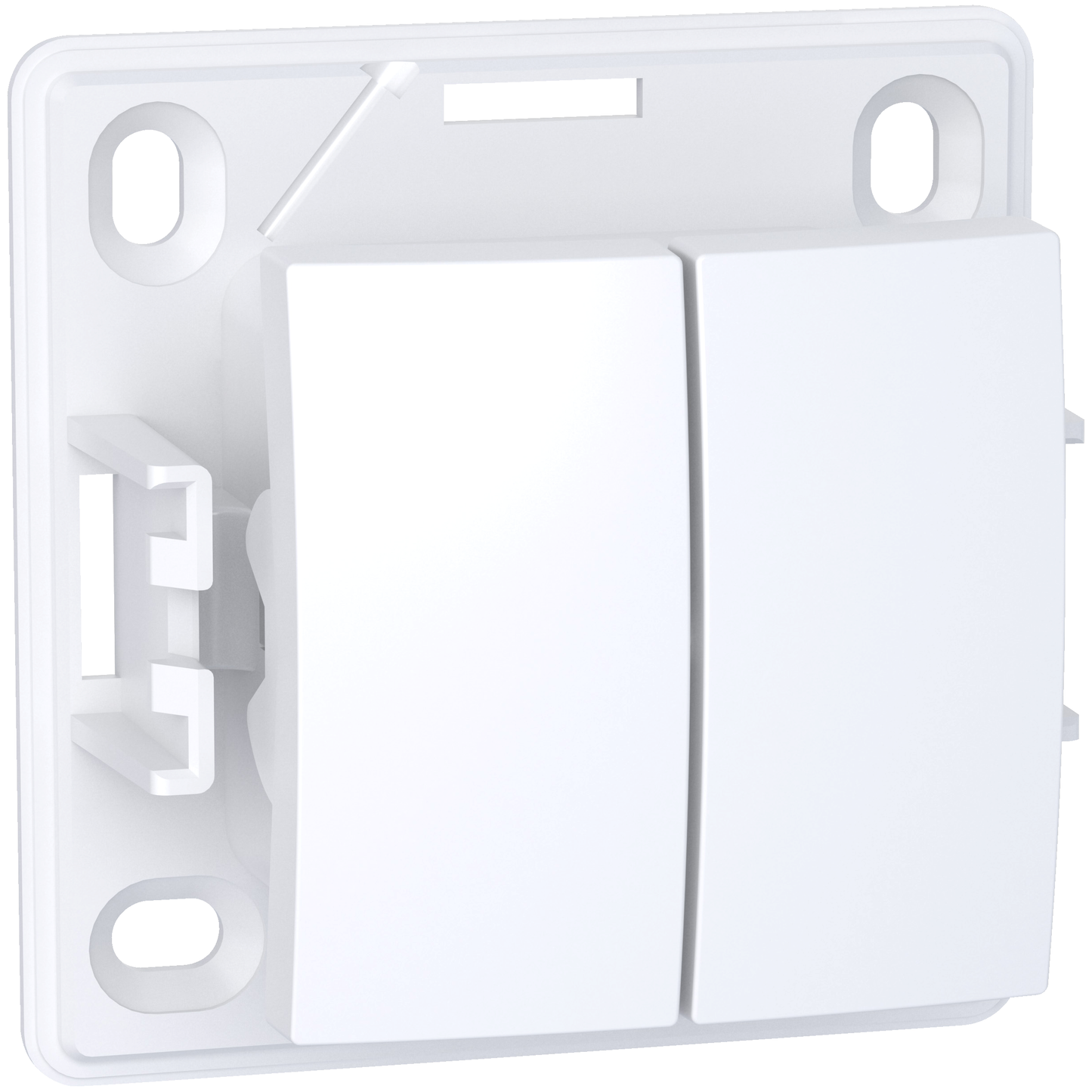 Schneider Electric-ALB61056PW-Reconditionné - Alréa, Double va-et-vient, blanc polaire