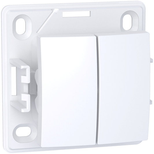 Schneider Electric-ALB61056PW-Reconditionné - Alréa, Double va-et-vient, blanc polaire