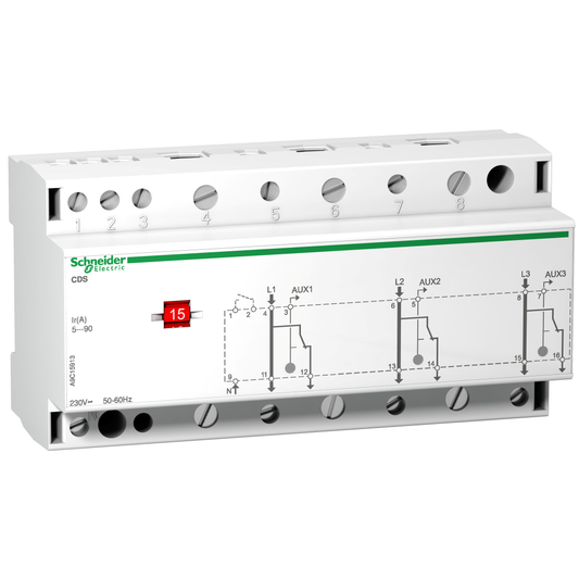 Schneider Electric-A9C15913W-Reconditionné - Acti9 CDSs - délesteur tri 1 voie par phase - 415Vca