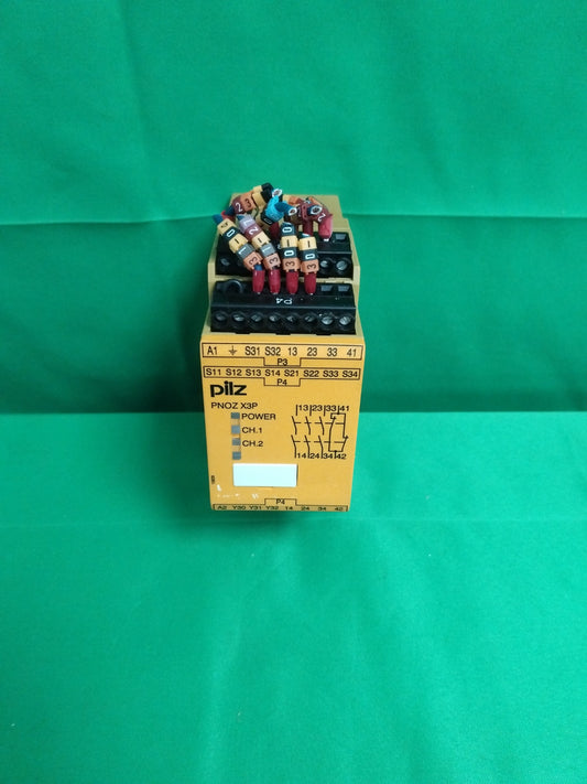 pilz PNOZ X3P 24-240VACDC 3N/O 1N/C 1SO PNOZX3P24240VACDC3NO1NC1SO