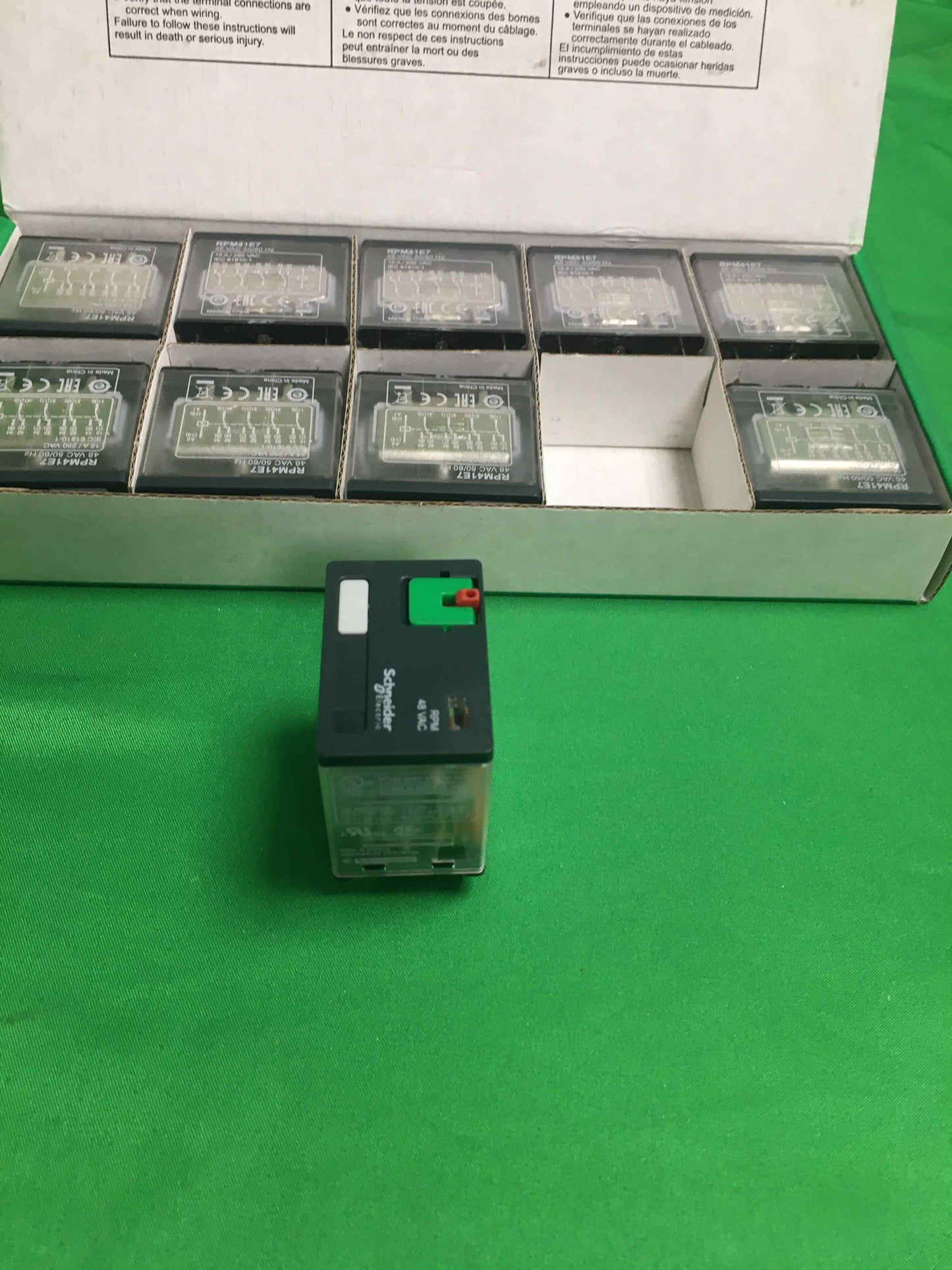 Schneider-Electric RPM41E7 RPM41E7 10 UNITS