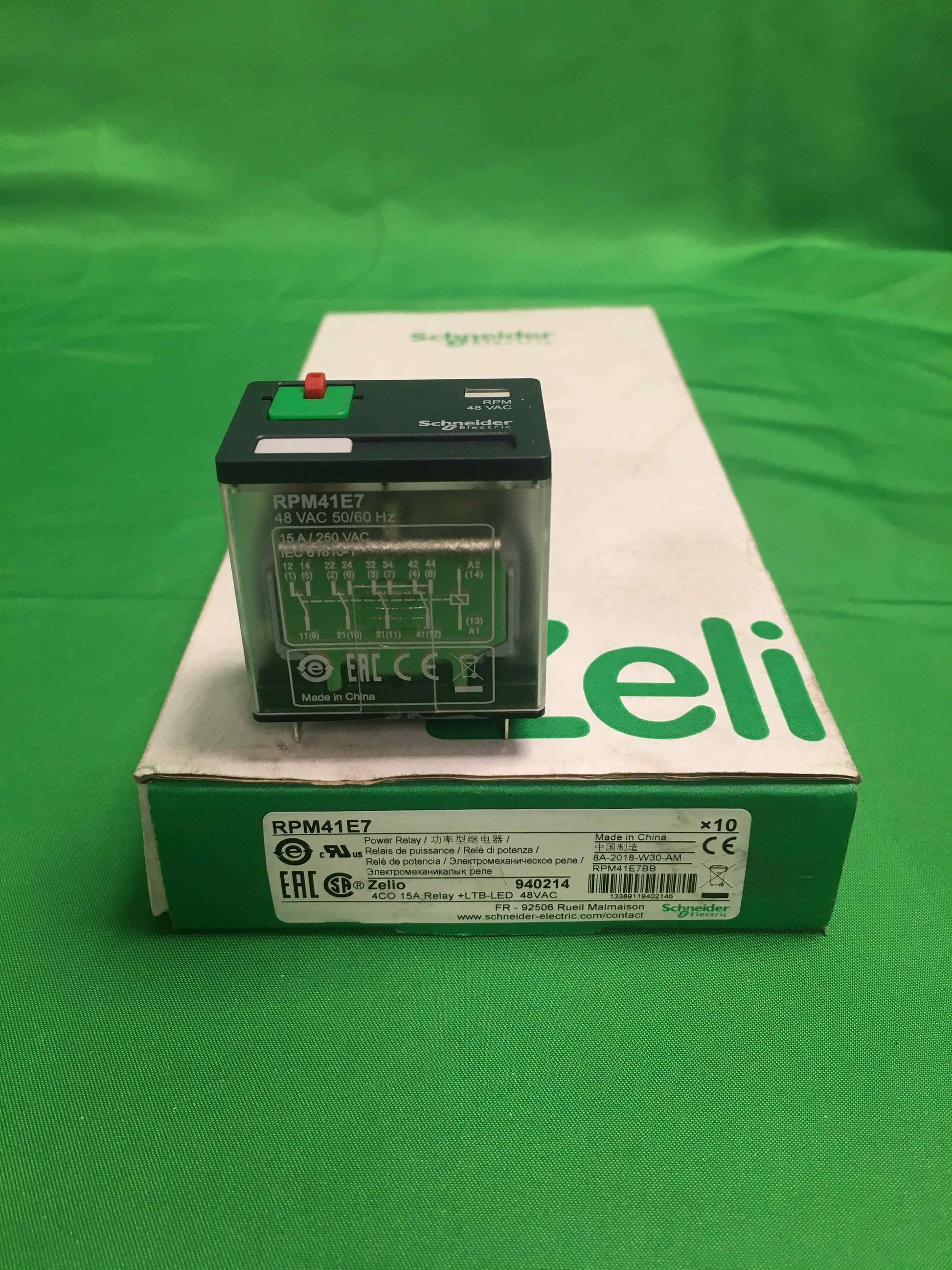 Schneider-Electric RPM41E7 RPM41E7 10 UNITS