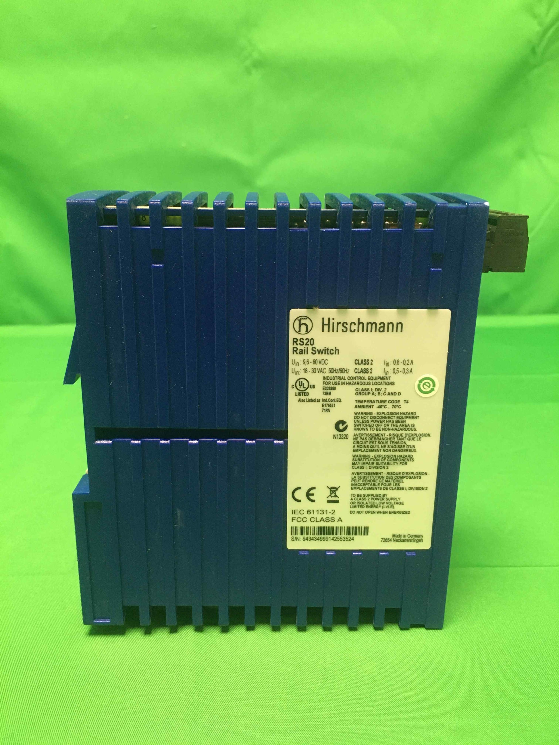 HIRSCHMANN RS20-0400S2S2TDAPHH RS200400S2S2TDAPHH RS20-0400S2S2TDAPHH04.2.05